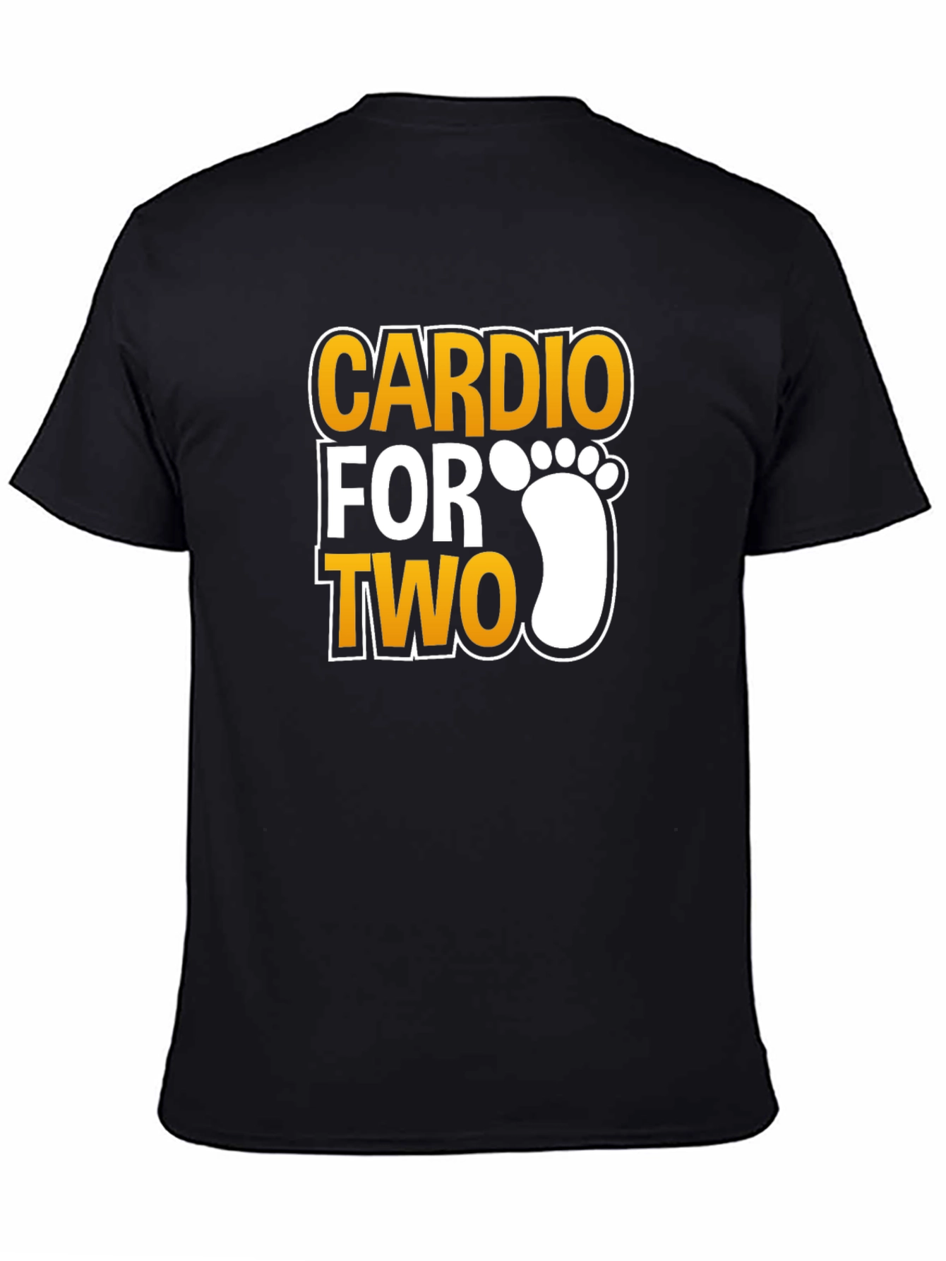 Cardio For Two T-Shirt - Pregnancy Announcement Tee