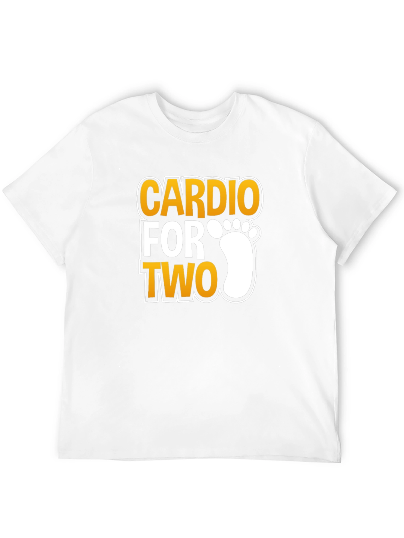 Cardio For Two T-Shirt - Pregnancy Announcement Tee