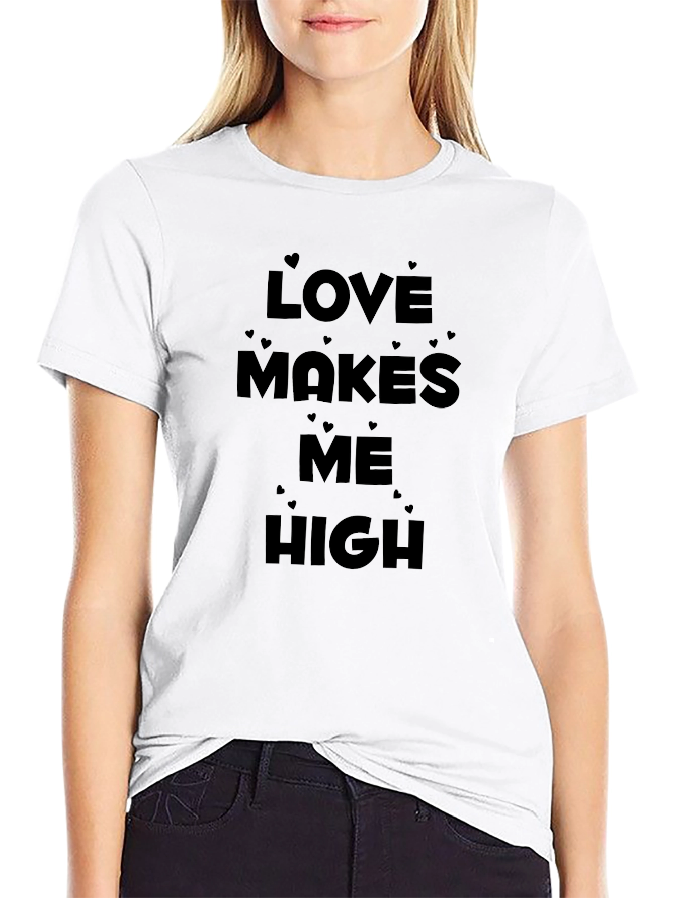 Love Makes Me High Graphic T-Shirt