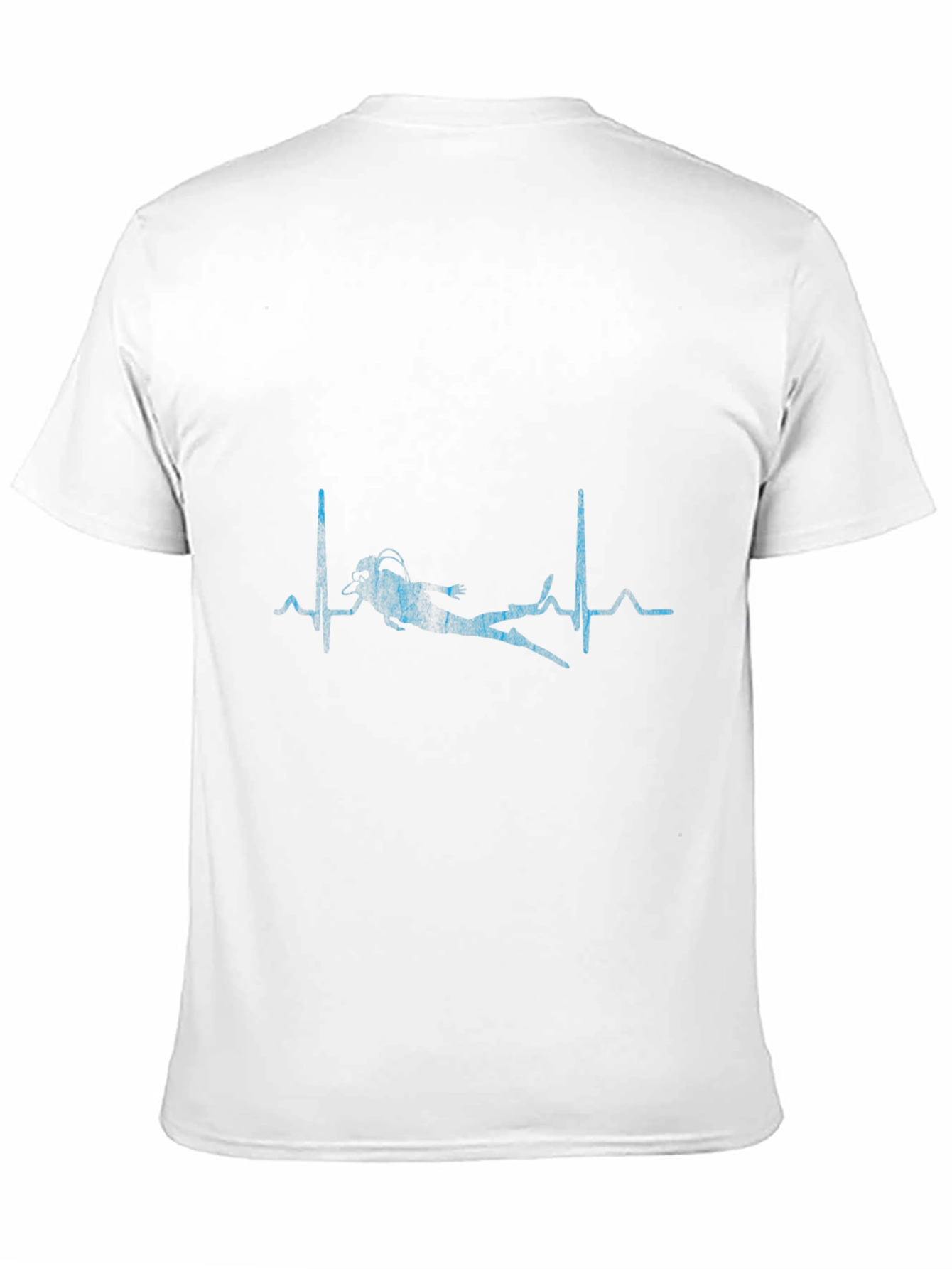 Scuba Diver Heartbeat T-Shirt