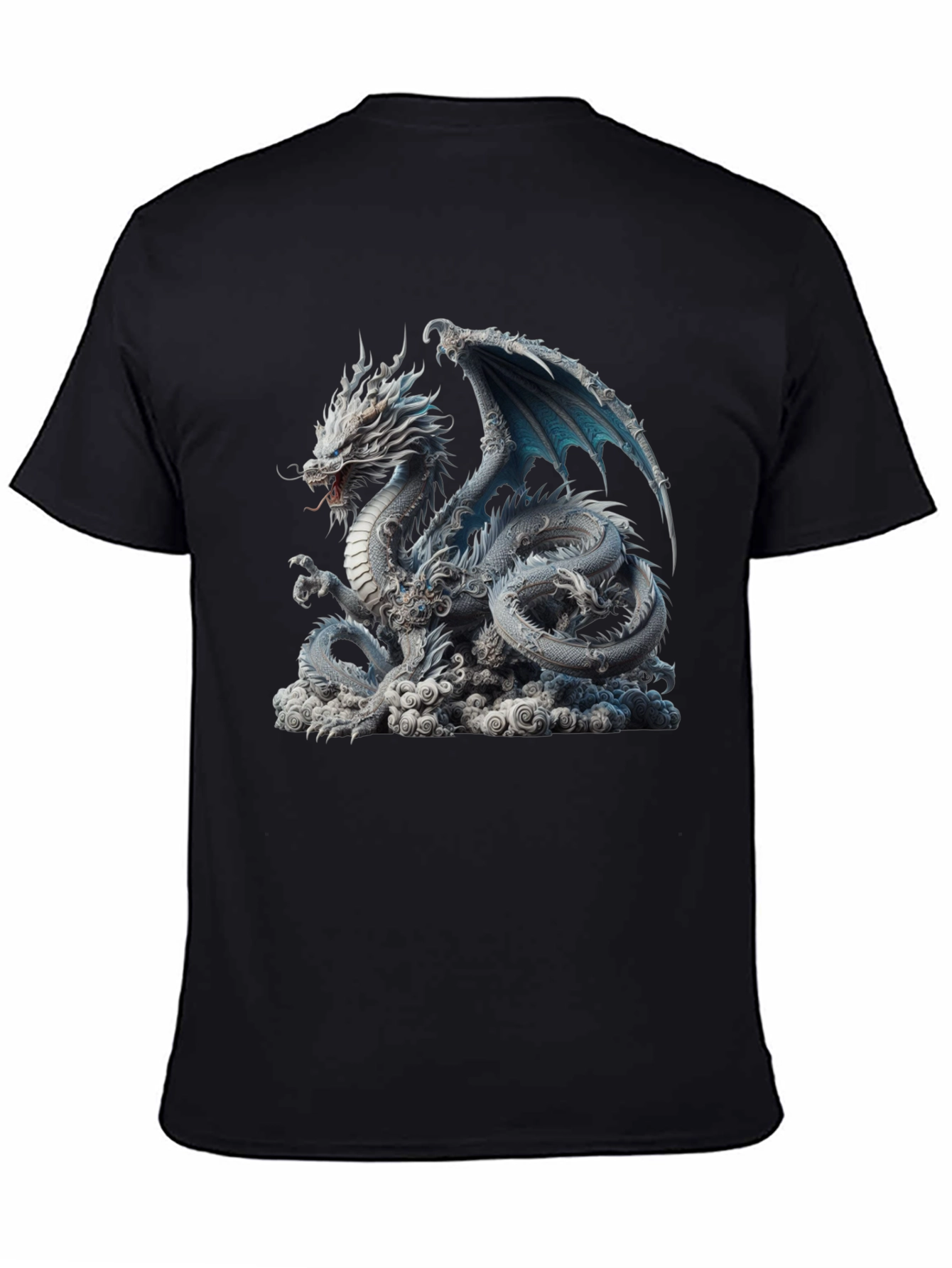 Dragon Graphic Print T-Shirt