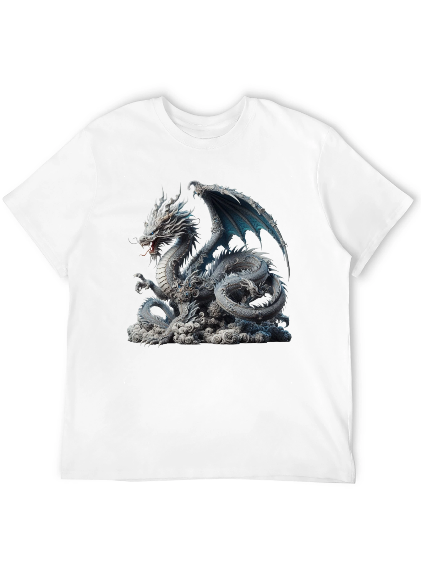 Dragon Graphic Print T-Shirt
