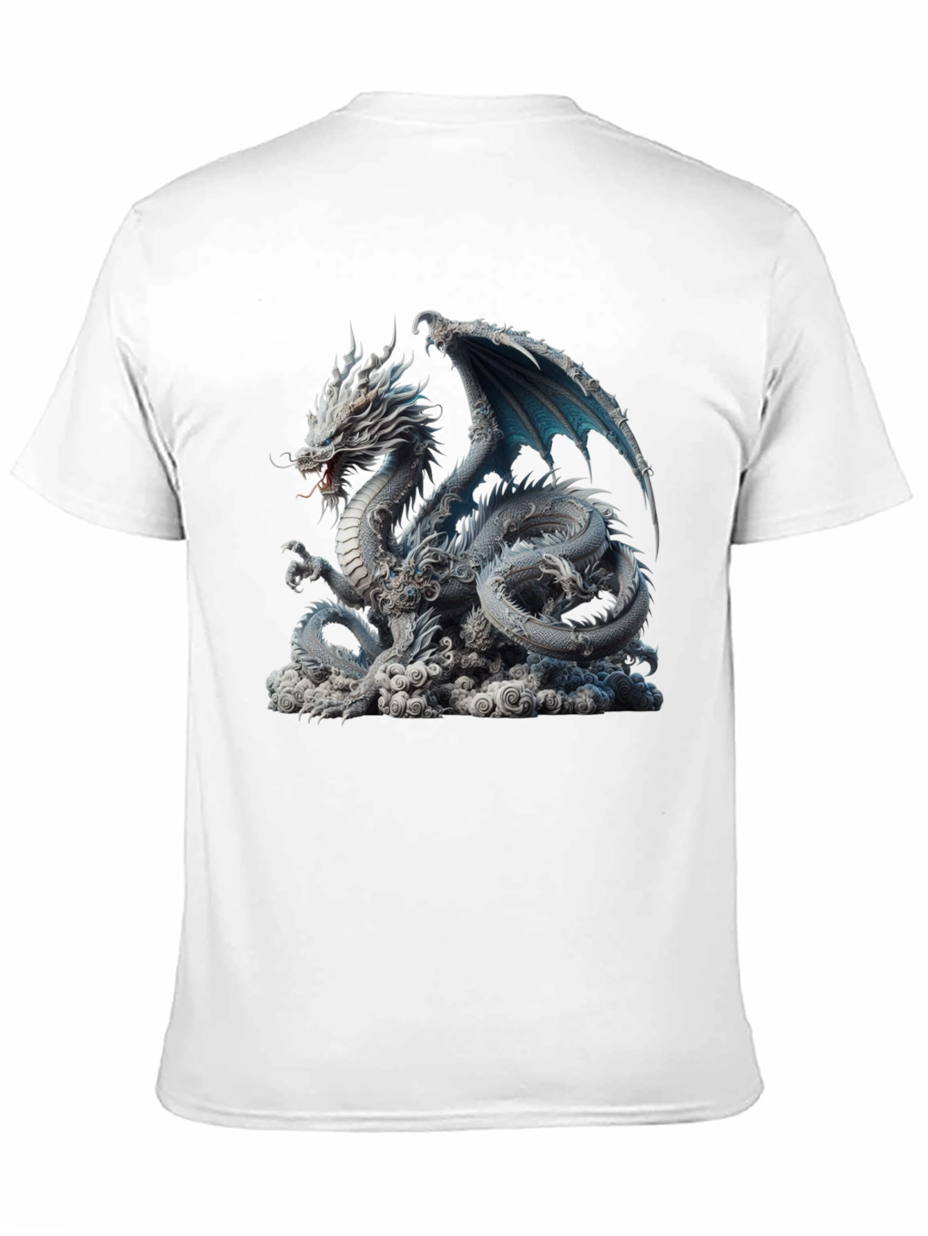 Dragon Graphic Print T-Shirt