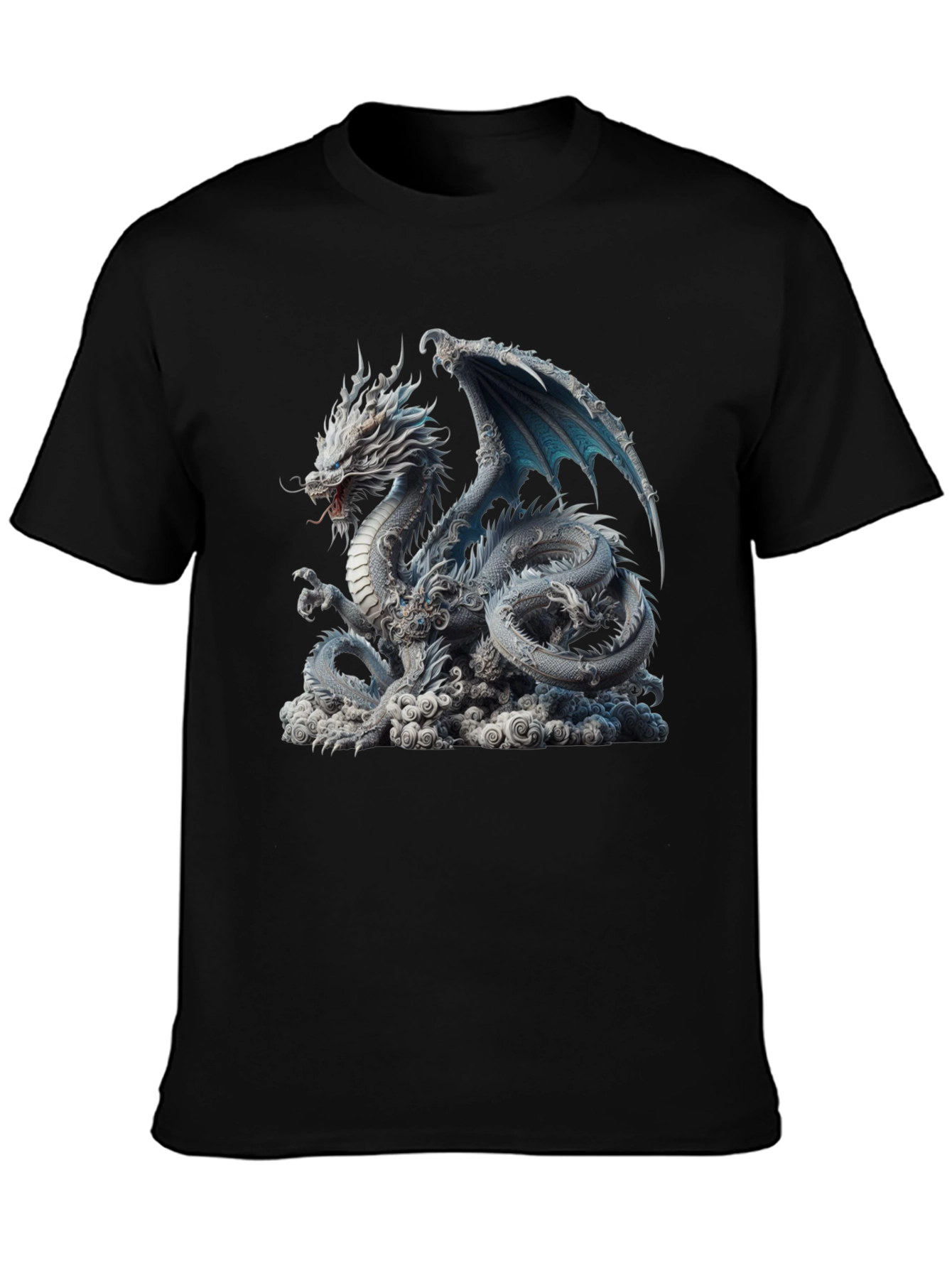 Dragon Graphic Print T-Shirt