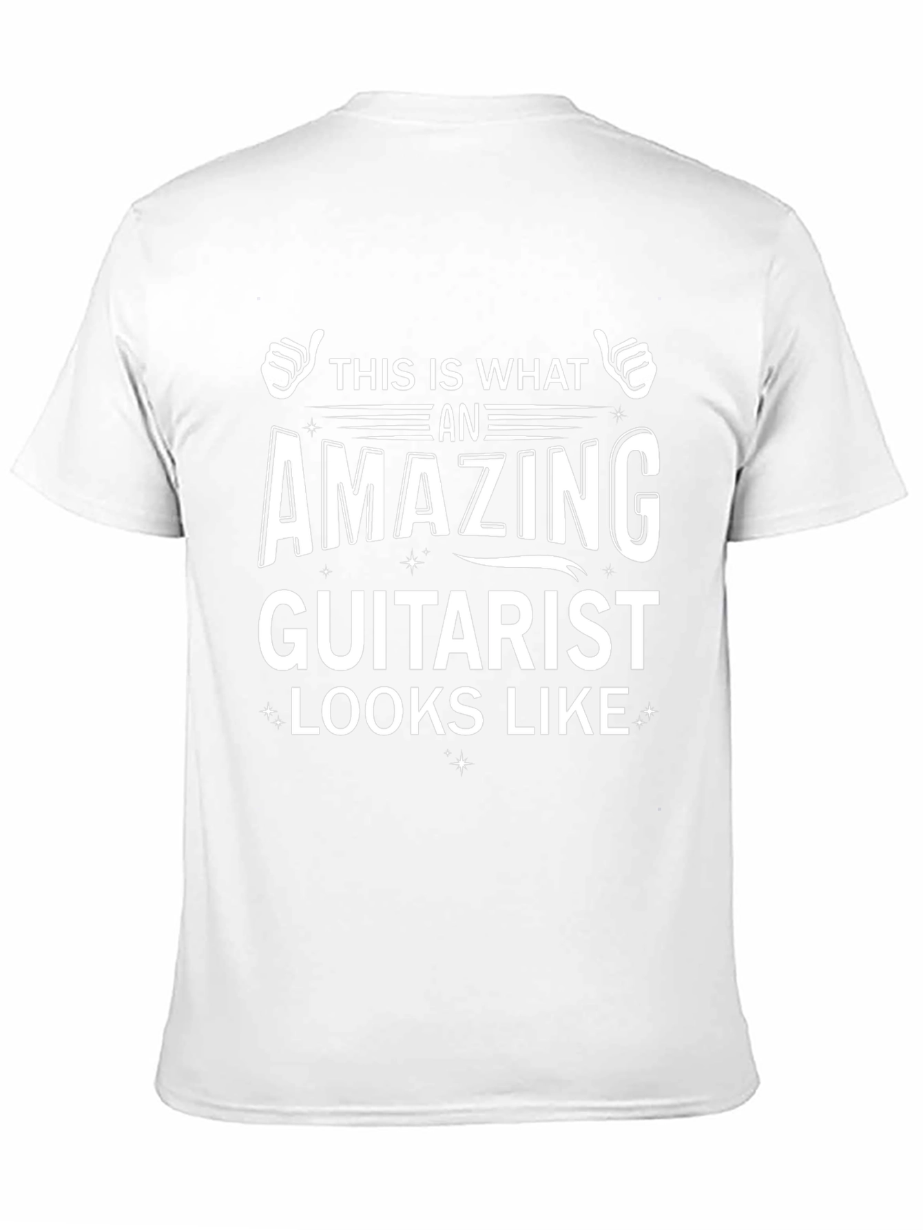 Amazing Guitarist T-Shirt - Black Graphic Tee