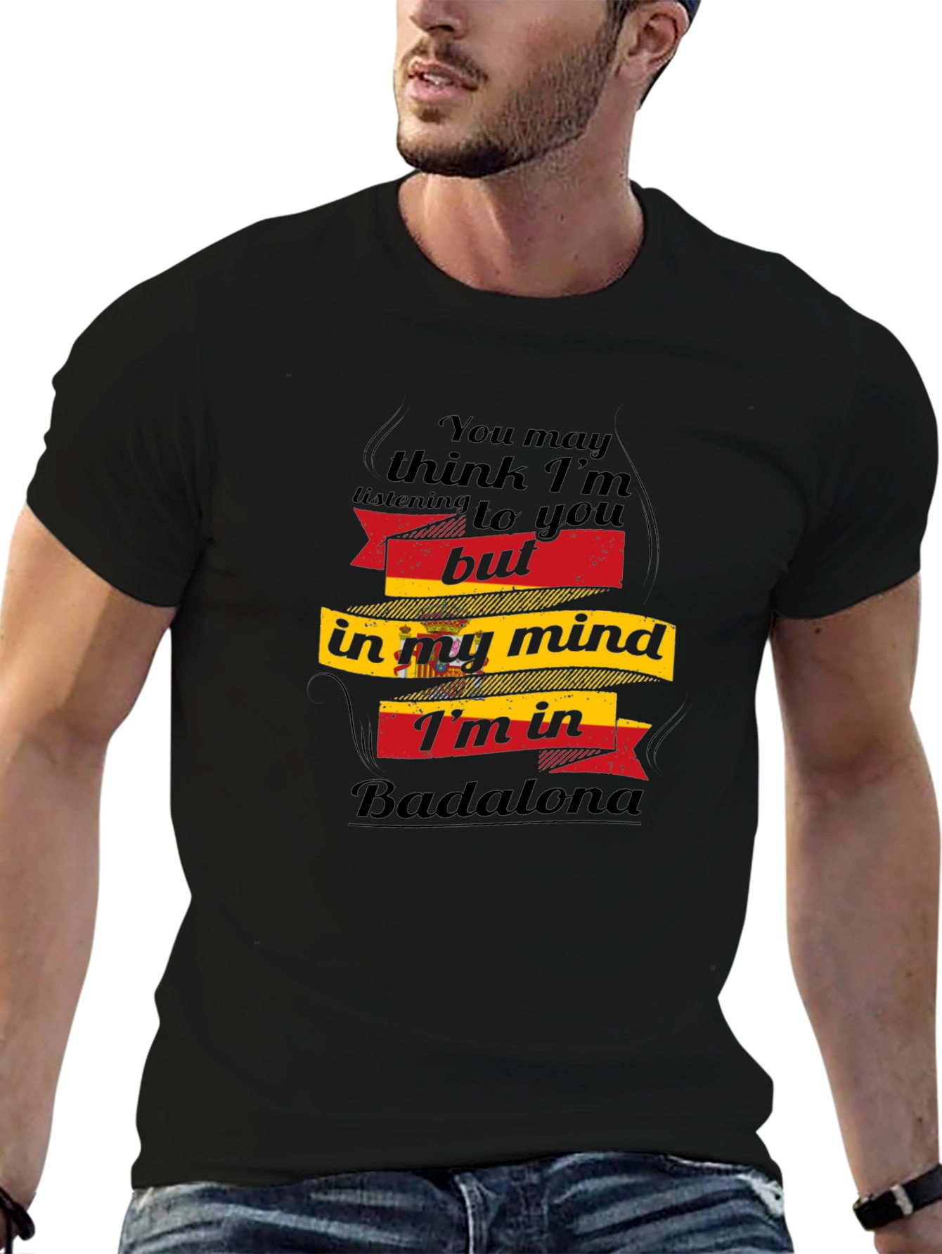 Badalona Mind T-Shirt - Funny Spain Vacation Souvenir Tee
