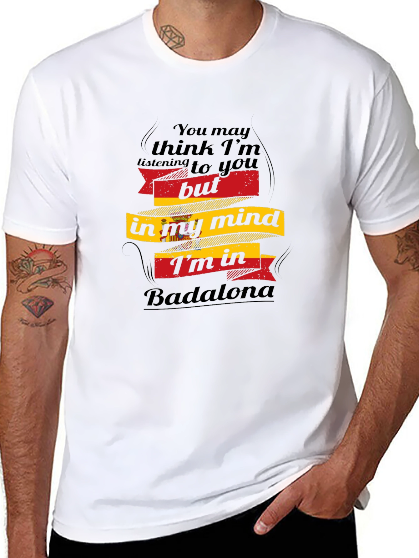 Badalona Mind T-Shirt - Funny Spain Vacation Souvenir Tee