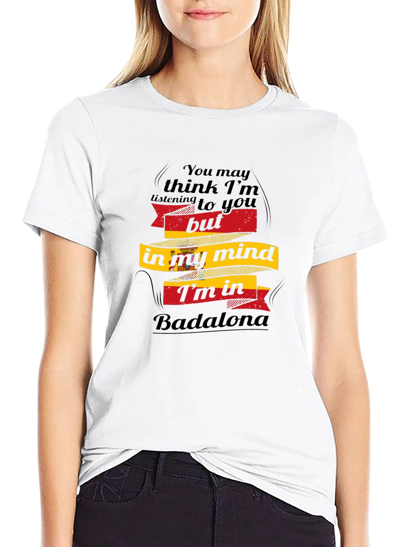 Badalona Mind T-Shirt - Funny Spain Vacation Souvenir Tee