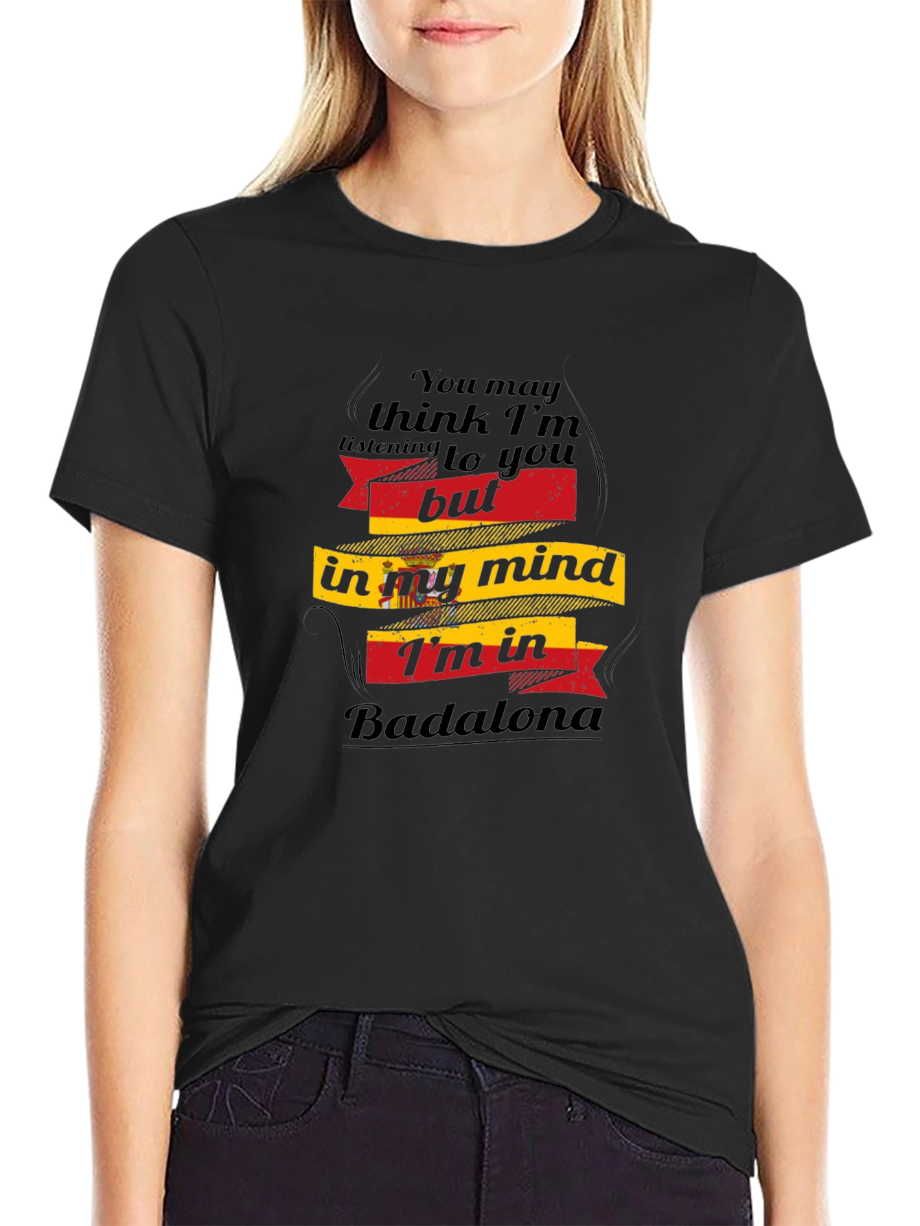 Badalona Mind T-Shirt - Funny Spain Vacation Souvenir Tee
