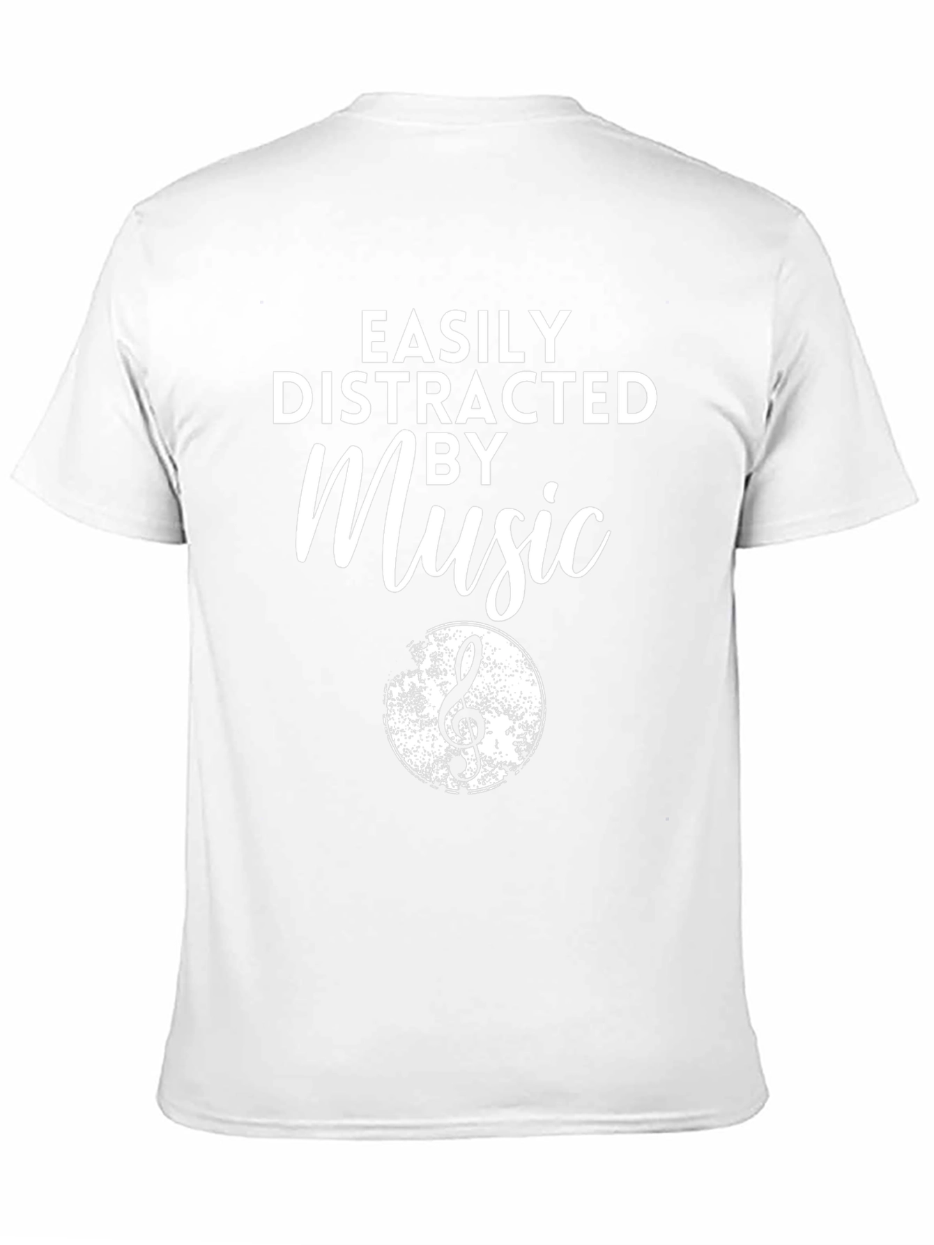 Easily Distracted By Music Graphic Tee