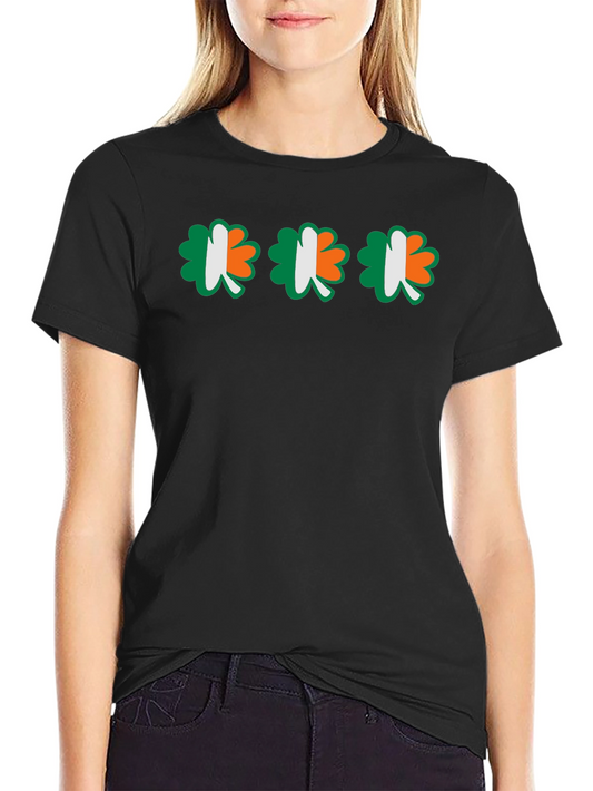 Irish Flag Shamrock T-Shirt