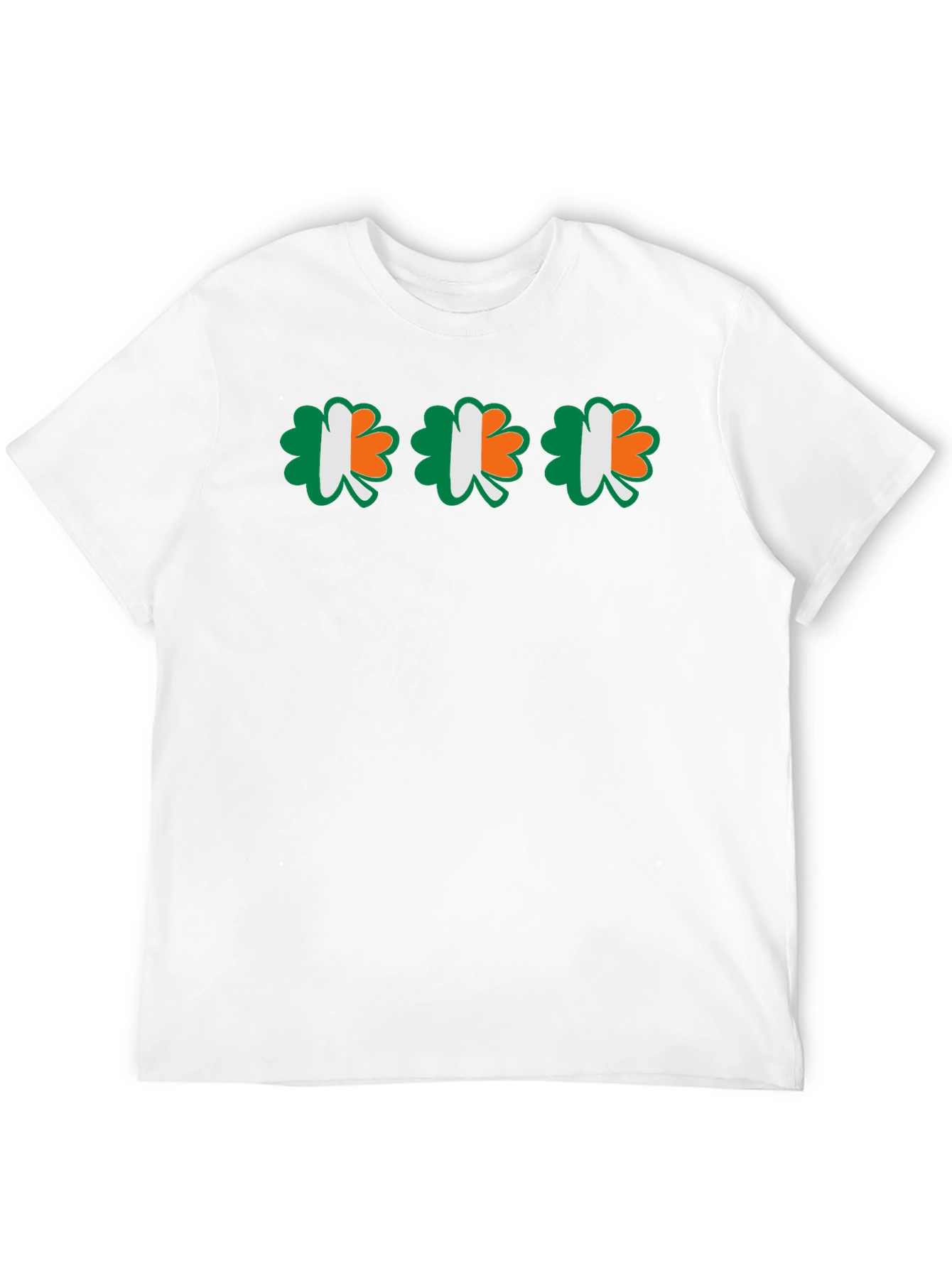 Irish Flag Shamrock T-Shirt