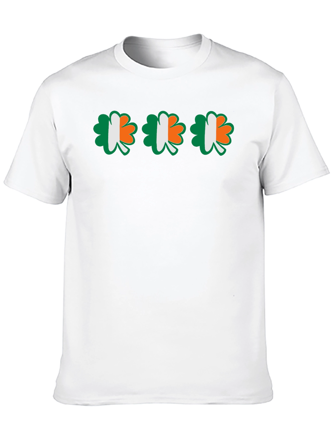 Irish Flag Shamrock T-Shirt