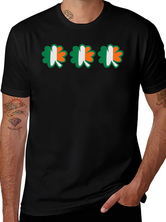 Irish Flag Shamrock T-Shirt