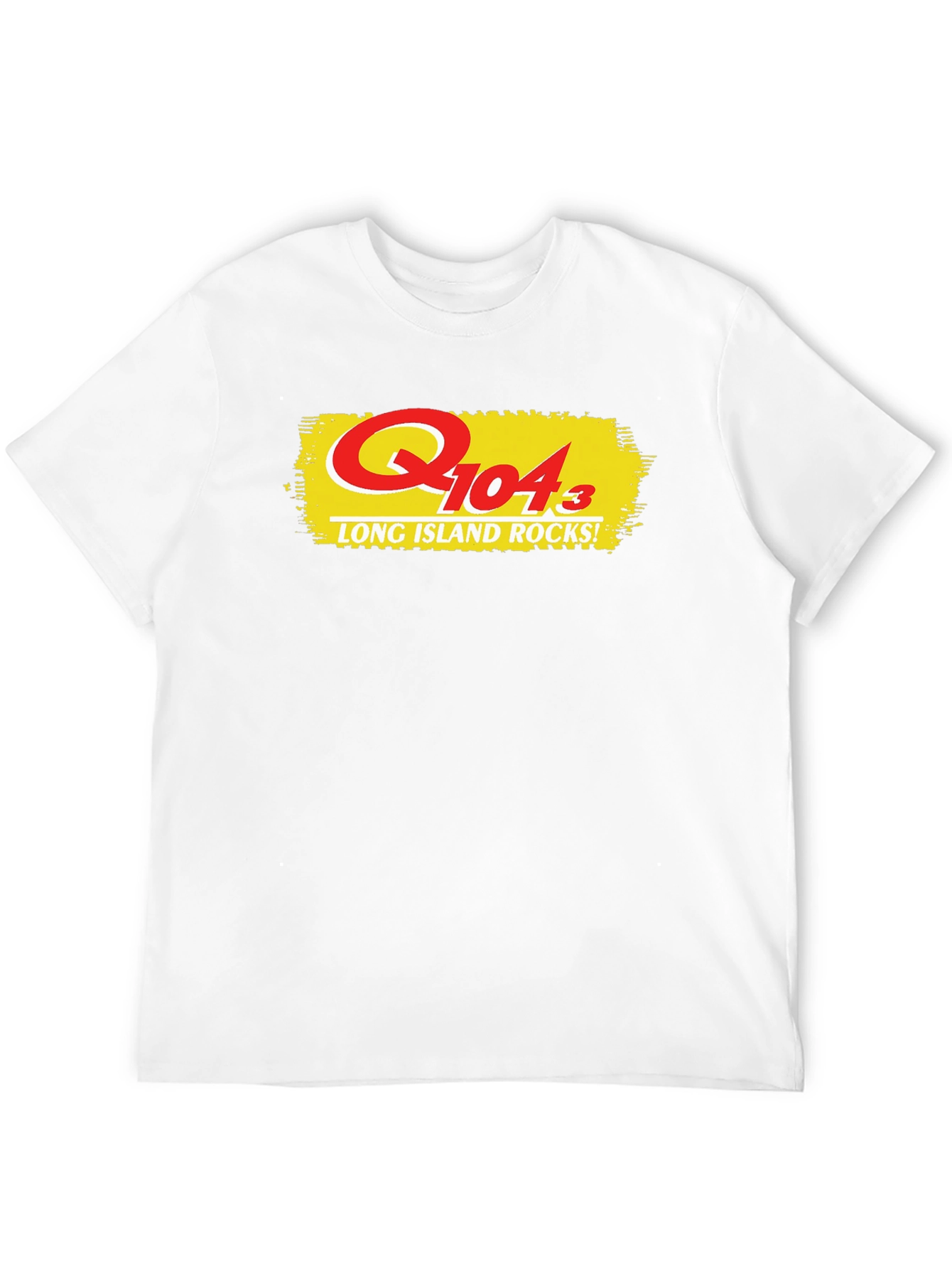 Q104.3 Long Island Rocks! Black T-Shirt