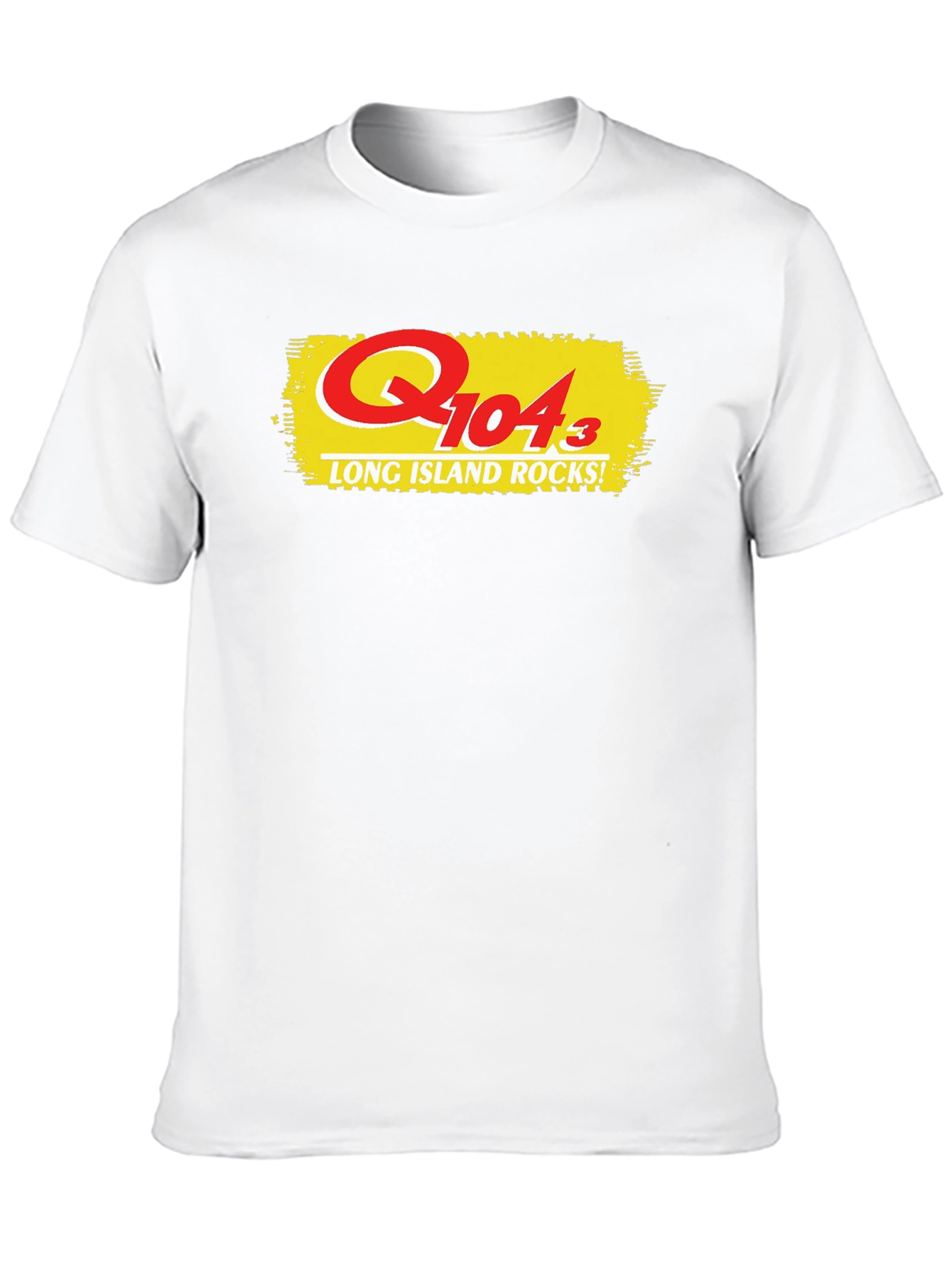 Q104.3 Long Island Rocks! Black T-Shirt