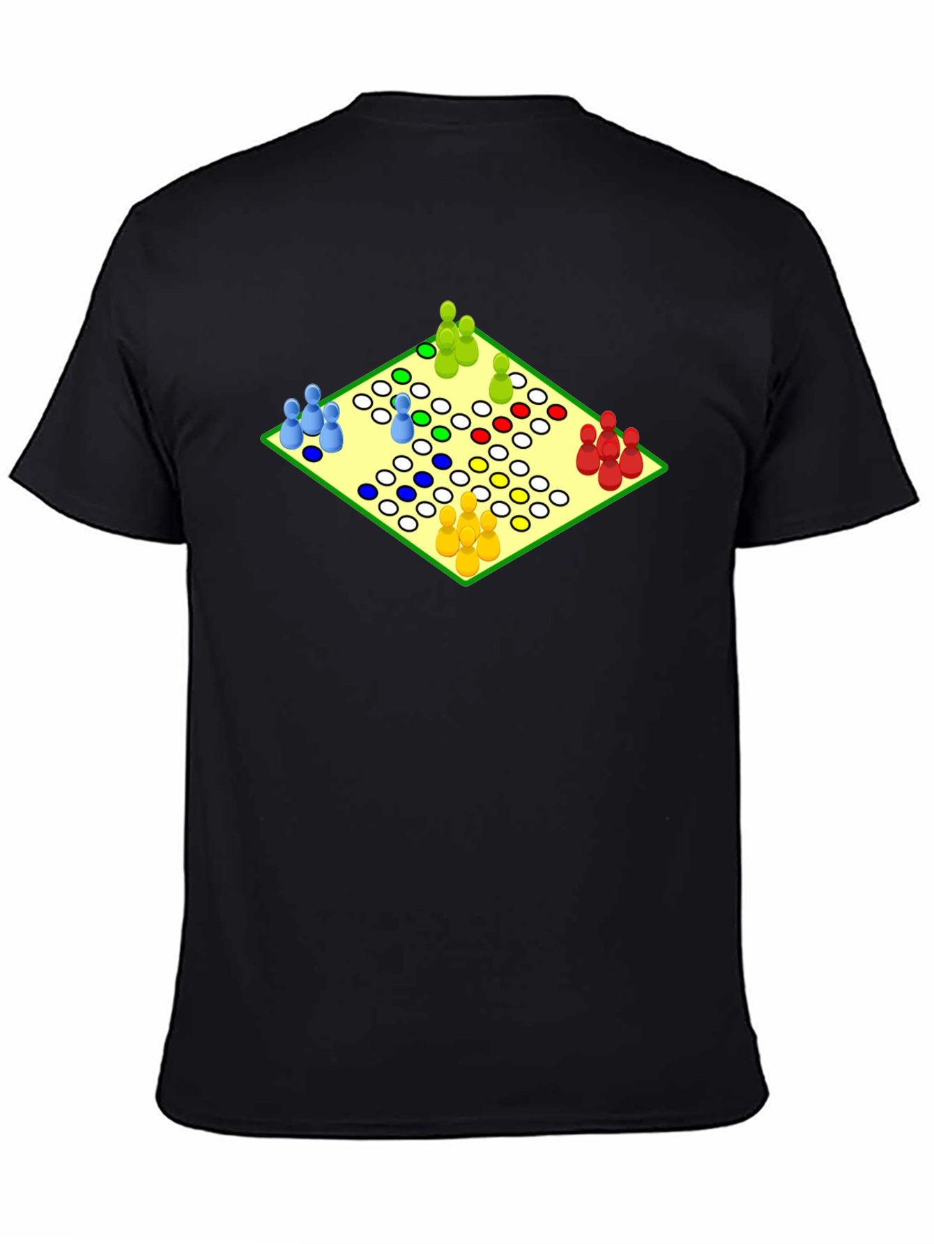 Ludo Board Game T-Shirt - Fun & Casual Wear