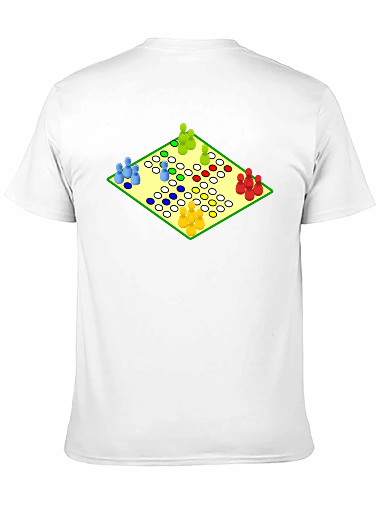Ludo Board Game T-Shirt - Fun & Casual Wear