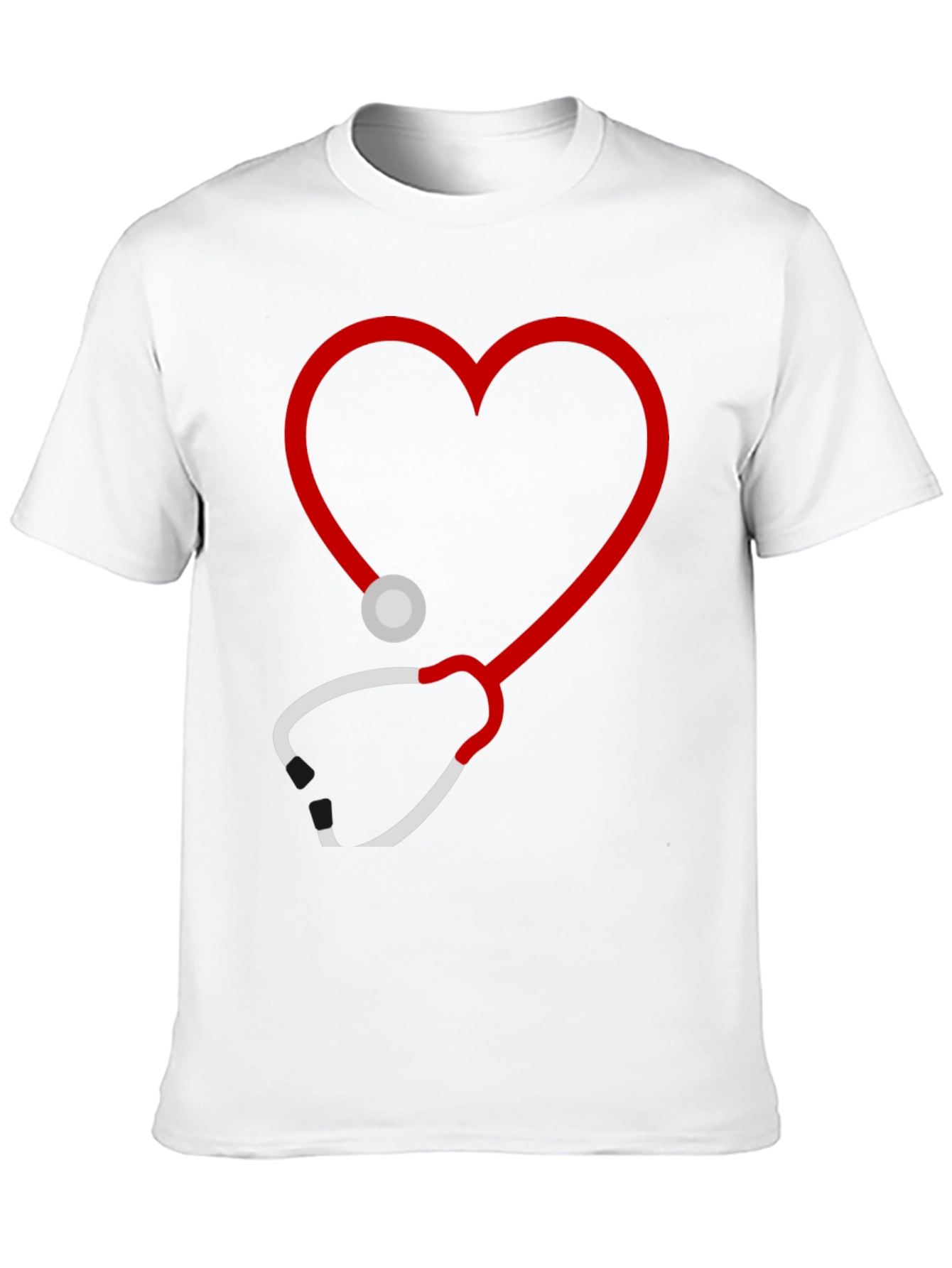 Stethoscope Heart Graphic Tee