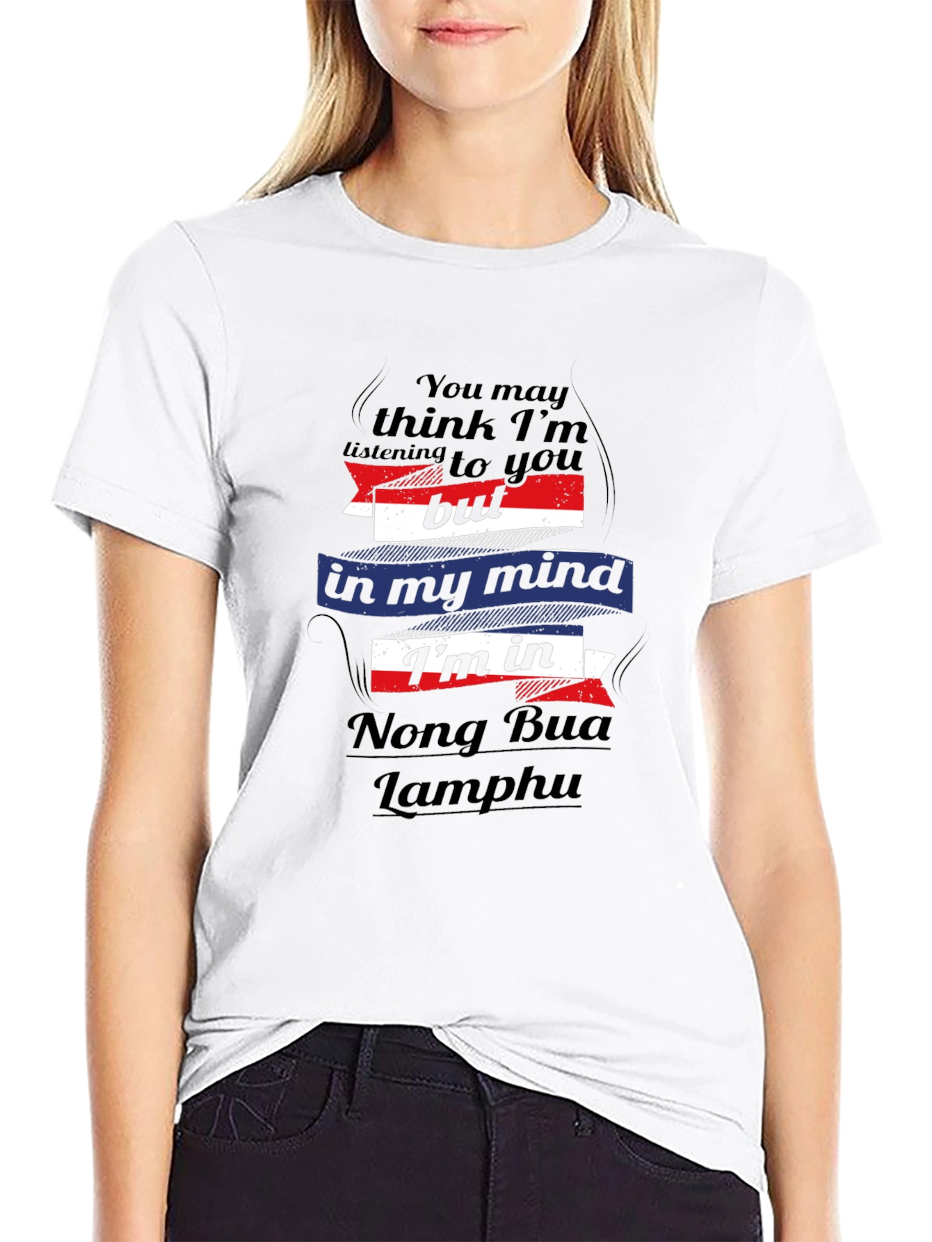 Nong Bua Lamphu T-Shirt - Mens Black Tee