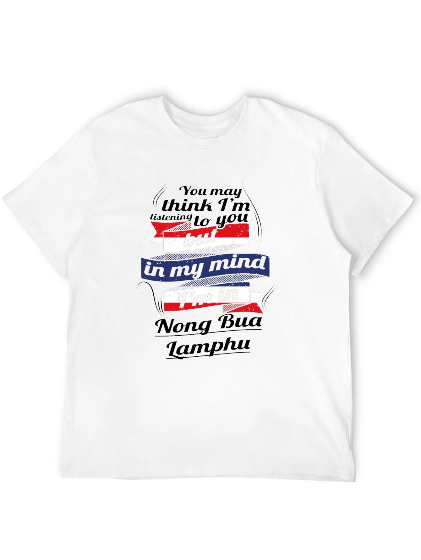 Nong Bua Lamphu T-Shirt - Mens Black Tee