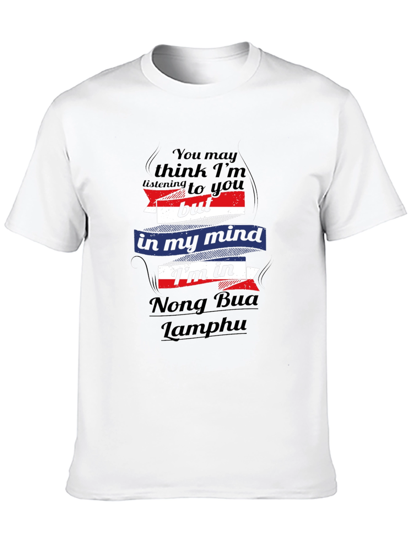 Nong Bua Lamphu T-Shirt - Mens Black Tee