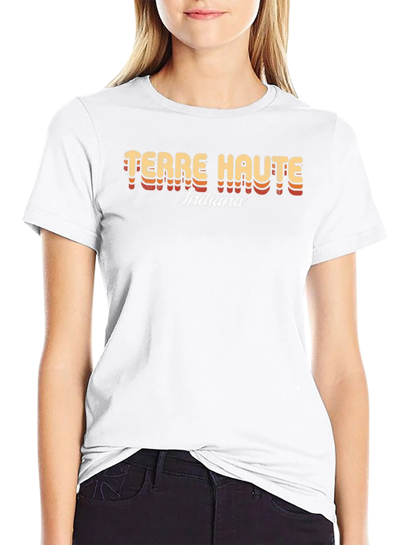 Terre Haute Indiana Retro Graphic T-Shirt