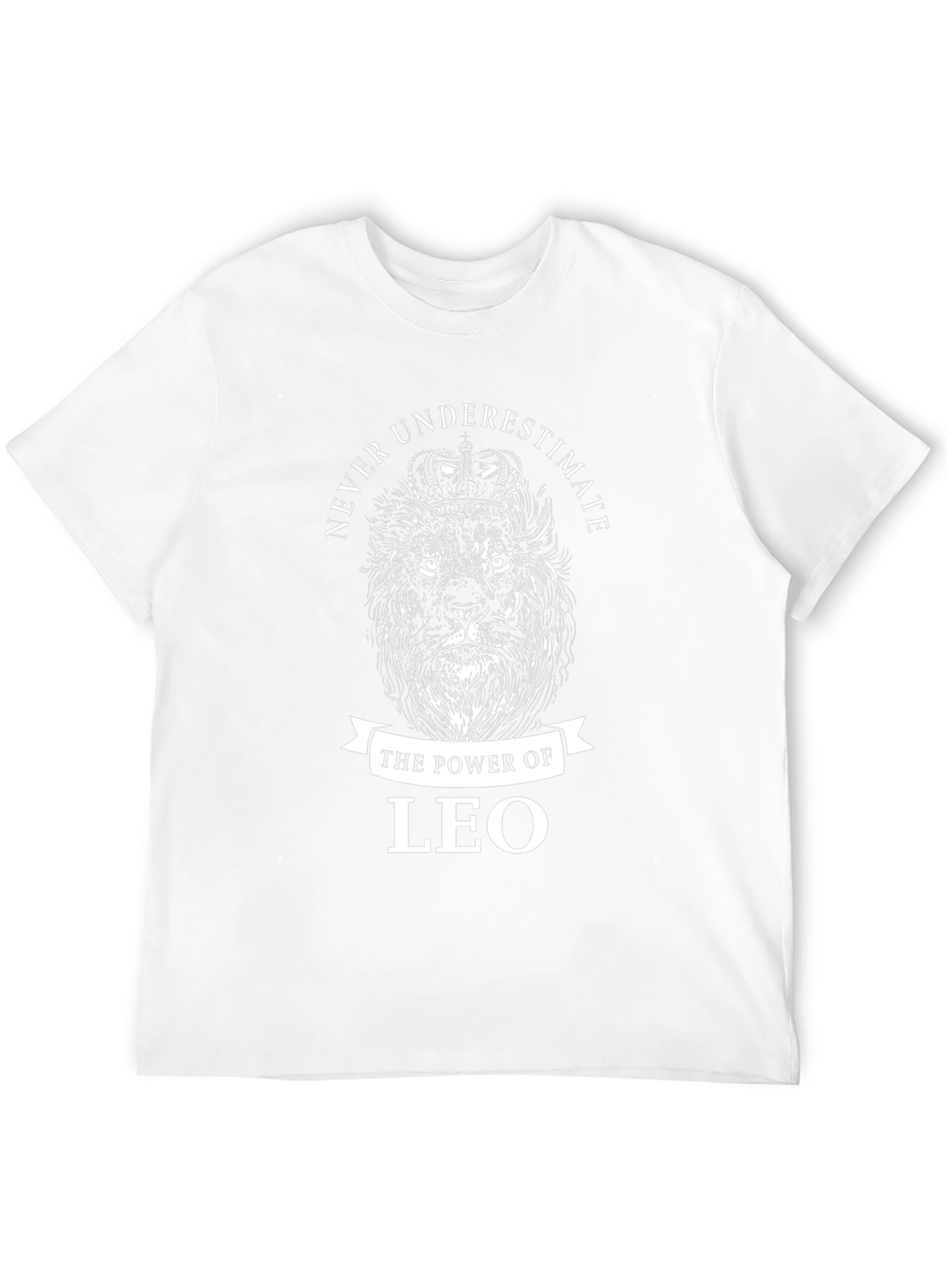 Power of Leo Lion Graphic T-Shirt
