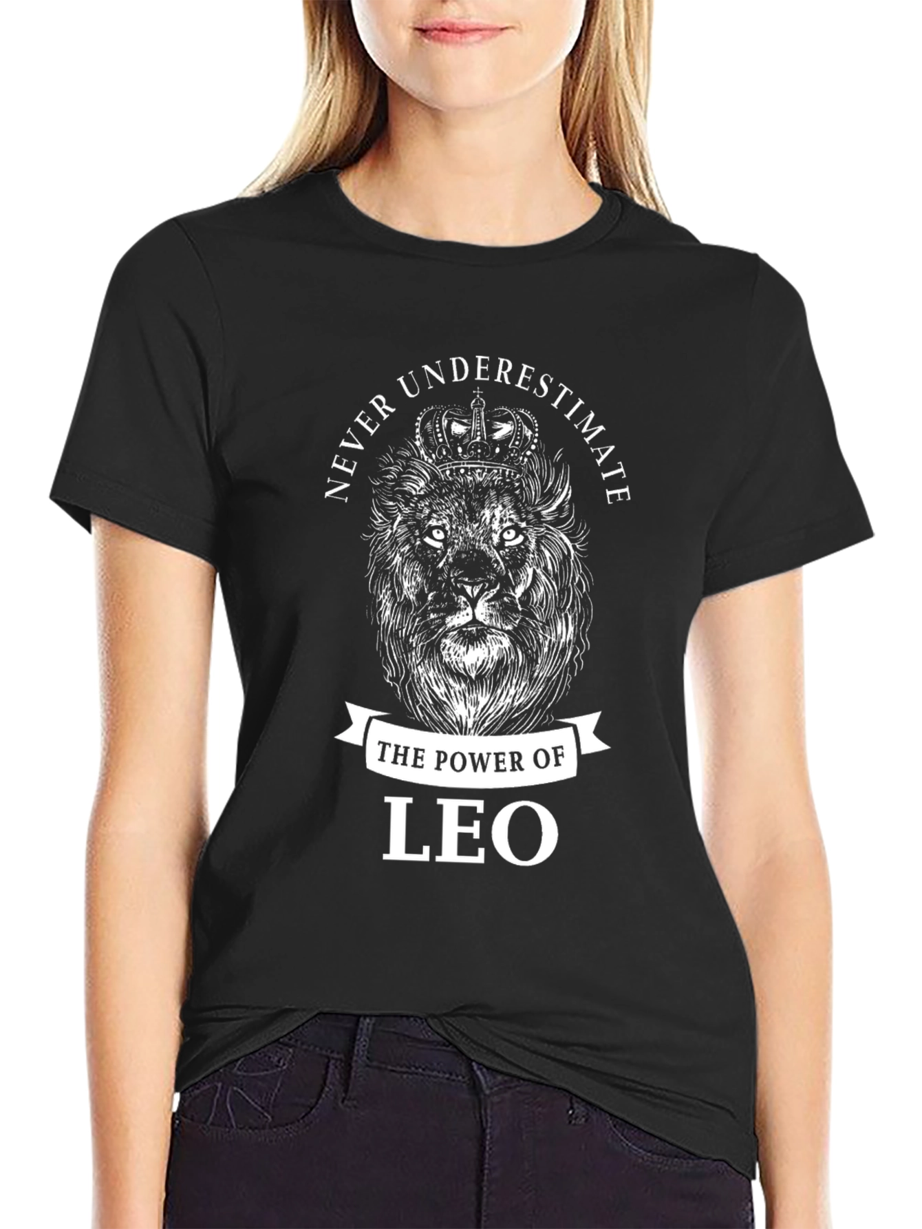 Power of Leo Lion Graphic T-Shirt