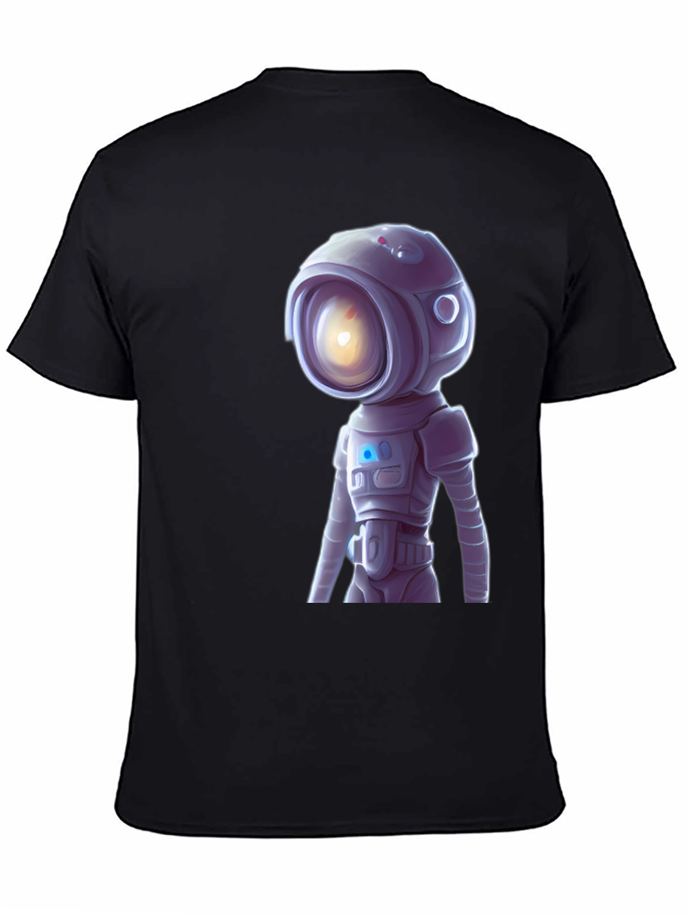 Astronaut Robot Graphic T-Shirt - Cool Sci-Fi Tee