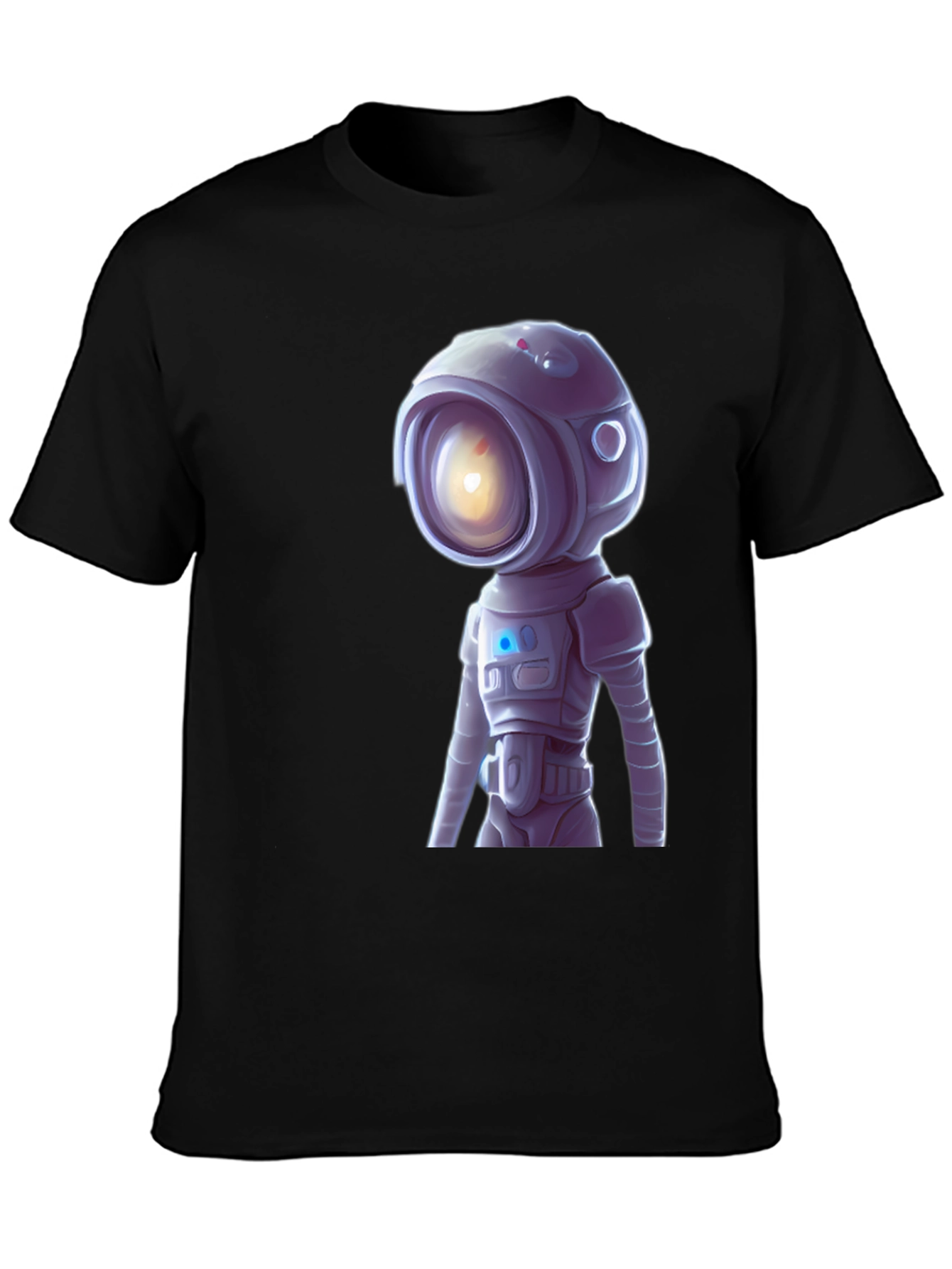 Astronaut Robot Graphic T-Shirt - Cool Sci-Fi Tee