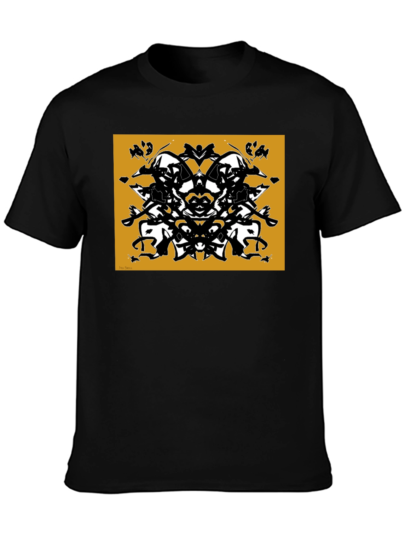 Abstract Rorschach Inkblot Graphic Tee