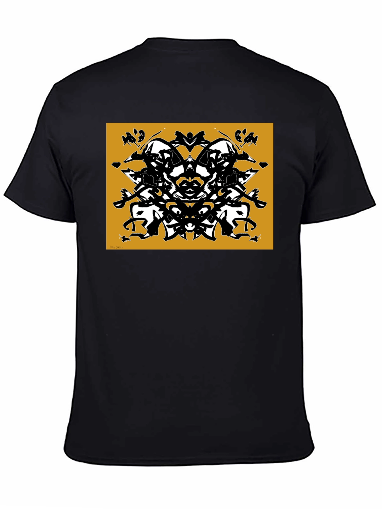 Abstract Rorschach Inkblot Graphic Tee