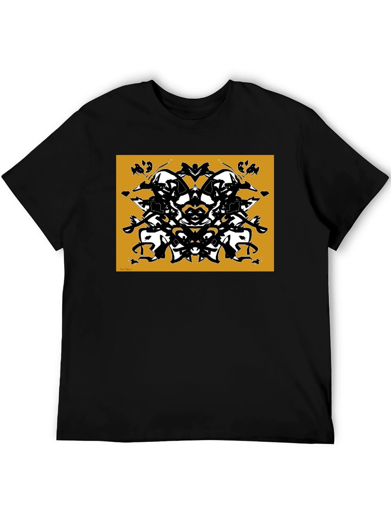Abstract Rorschach Inkblot Graphic Tee