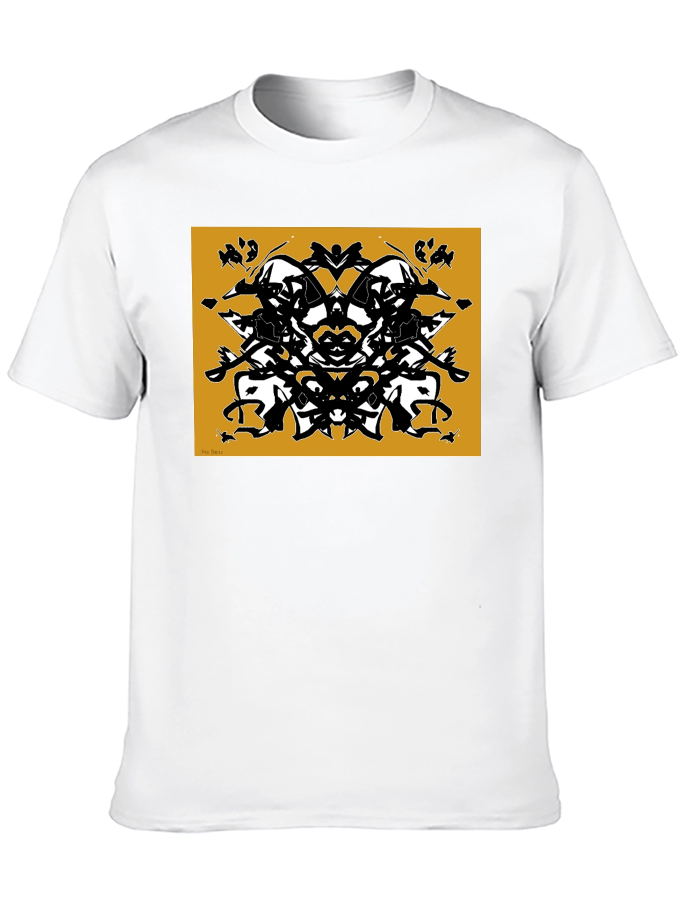 Abstract Rorschach Inkblot Graphic Tee