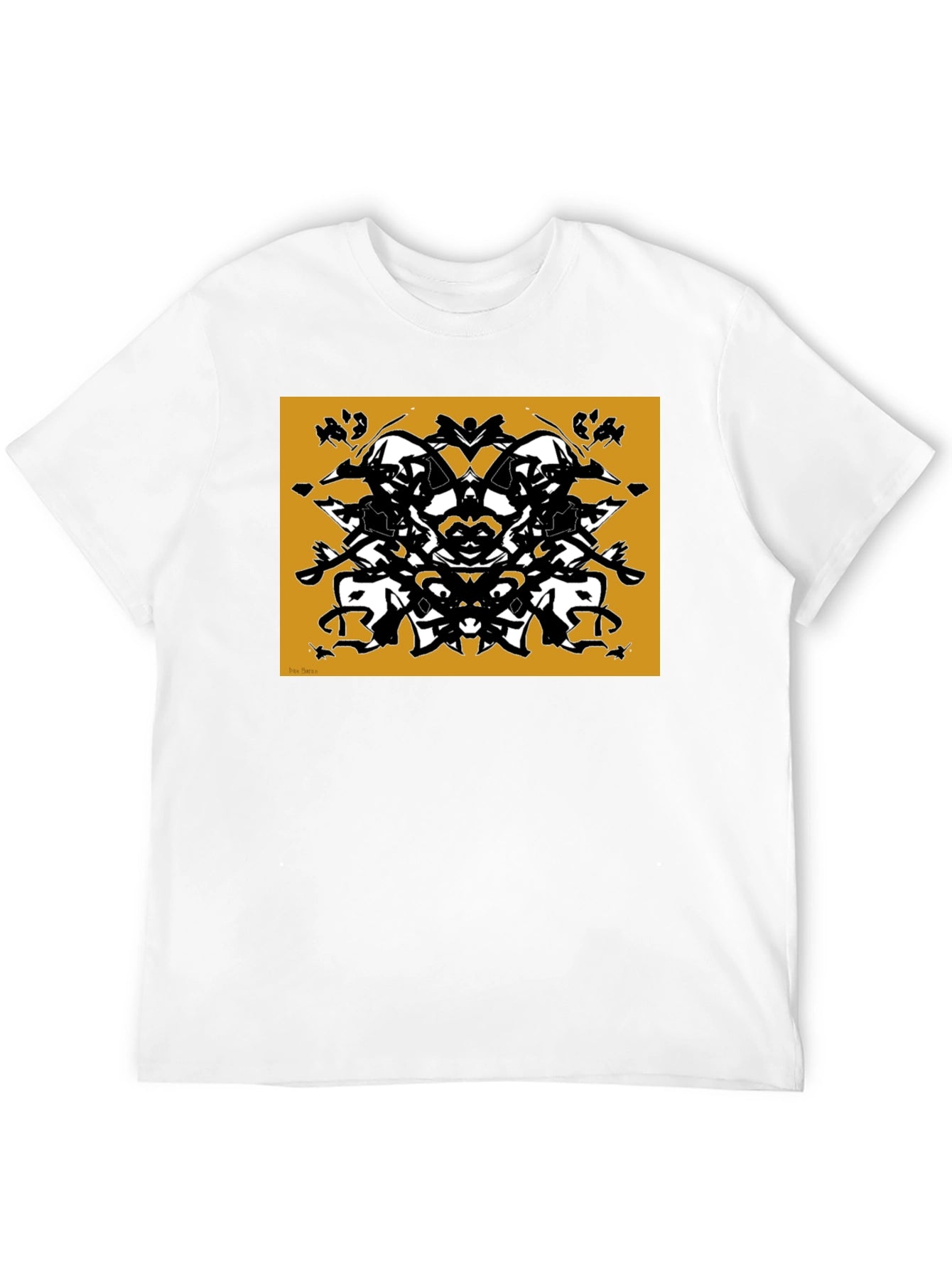 Abstract Rorschach Inkblot Graphic Tee