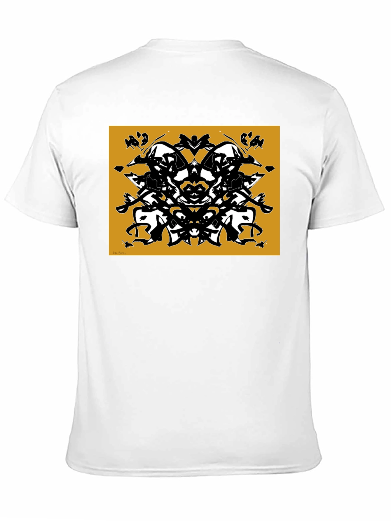 Abstract Rorschach Inkblot Graphic Tee
