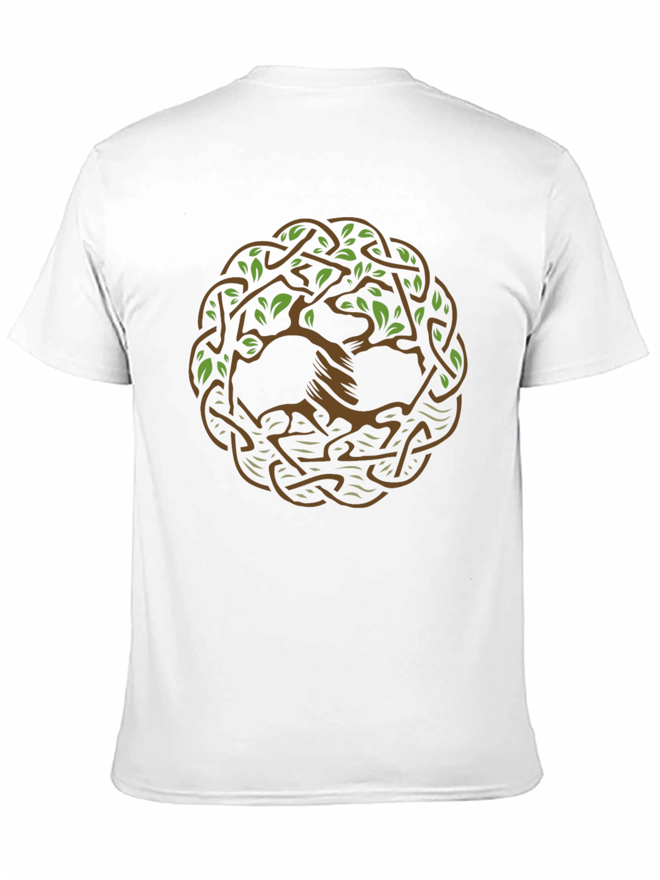 Celtic Tree of Life Graphic Tee - Black