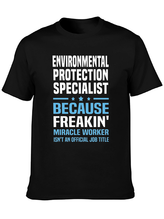 Environmental Specialist Funny Job Title T-Shirt
