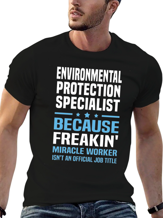 Environmental Specialist Funny Job Title T-Shirt