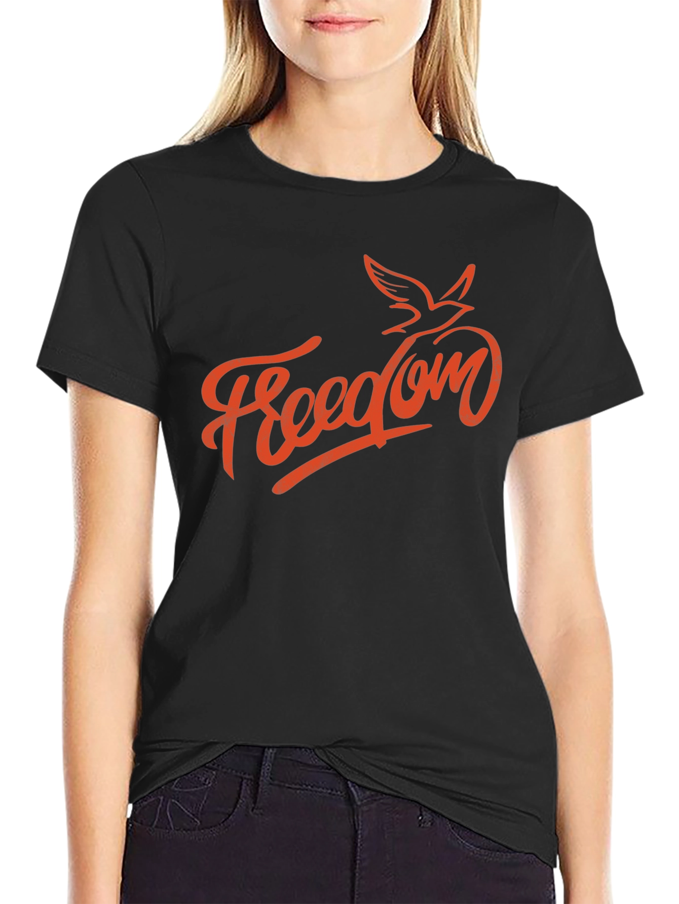 Freedom Bird Graphic Tee - Mens Casual Style
