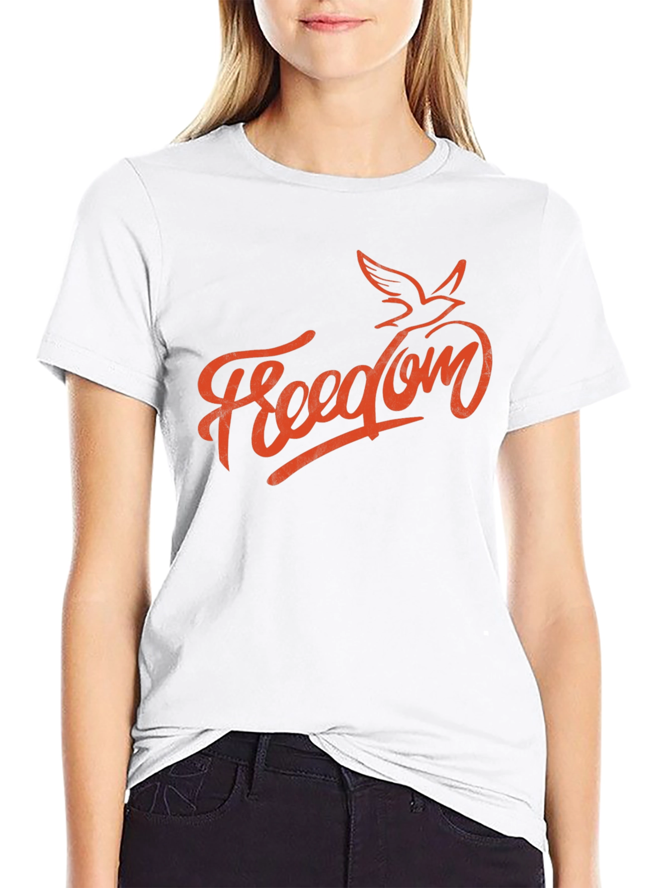 Freedom Bird Graphic Tee - Mens Casual Style