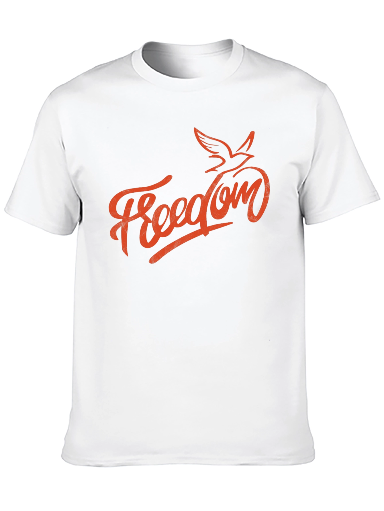 Freedom Bird Graphic Tee - Mens Casual Style
