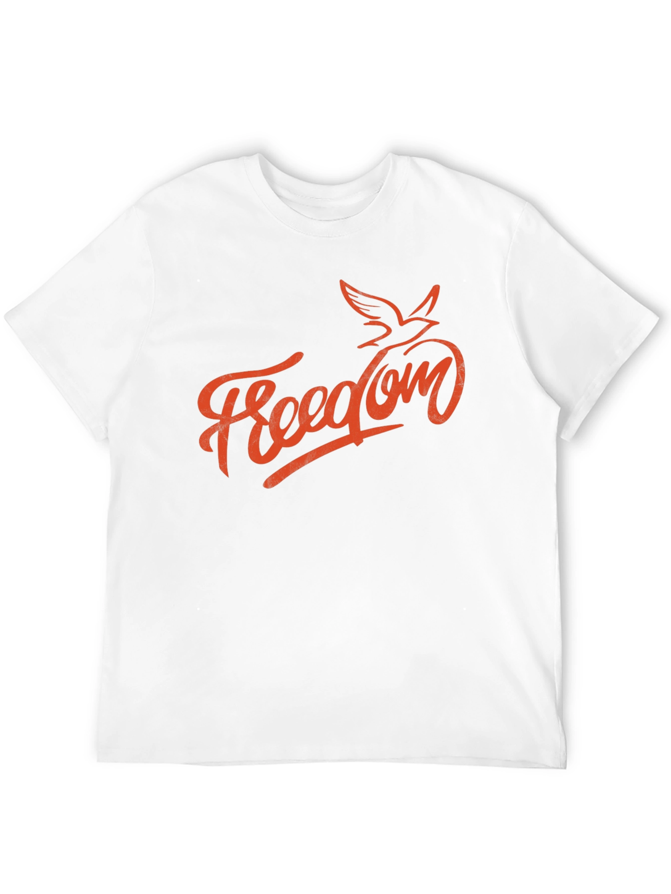 Freedom Bird Graphic Tee - Mens Casual Style