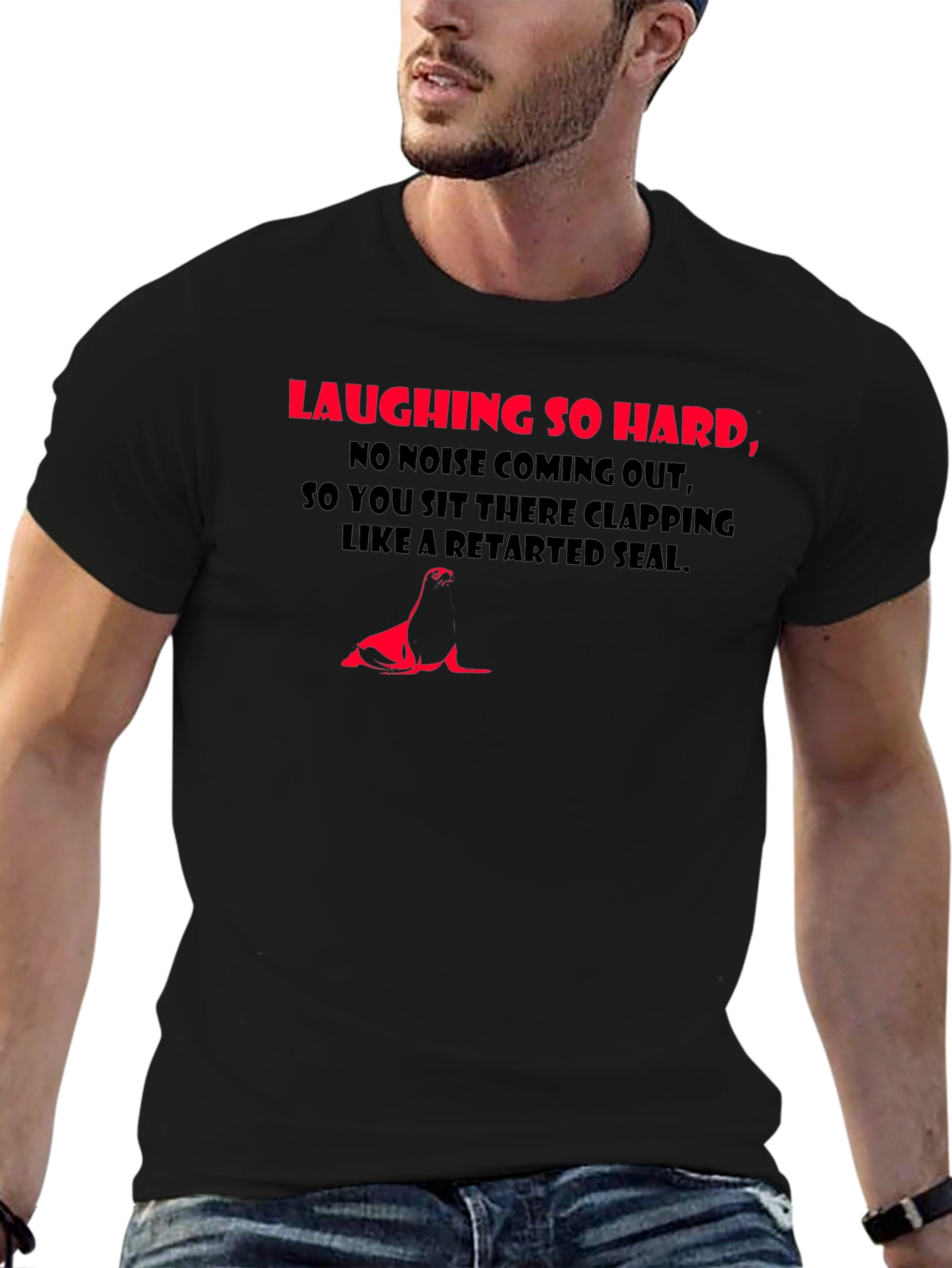 Laughing So Hard Graphic Tee