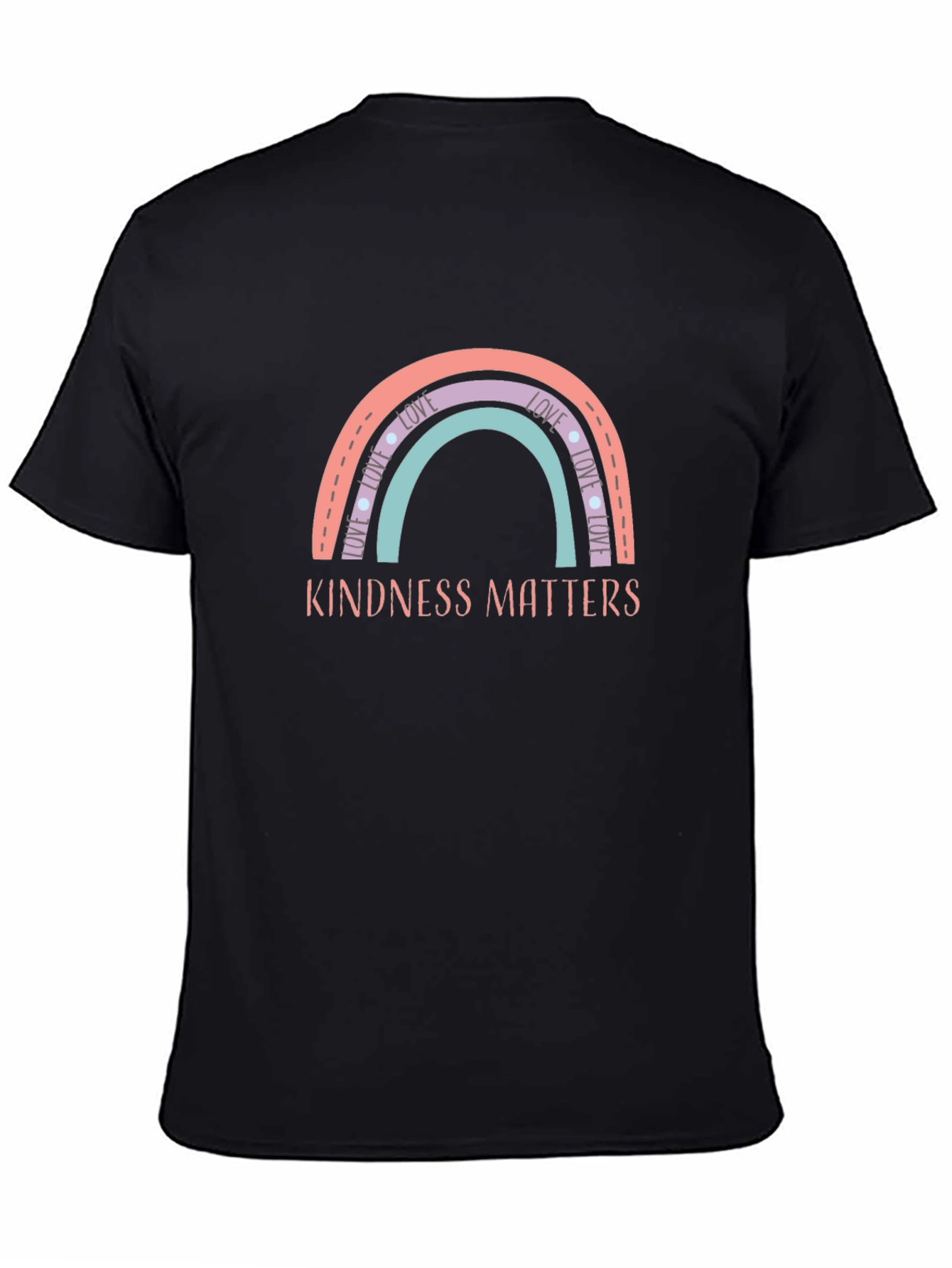 Kindness Matters Rainbow Graphic Tee