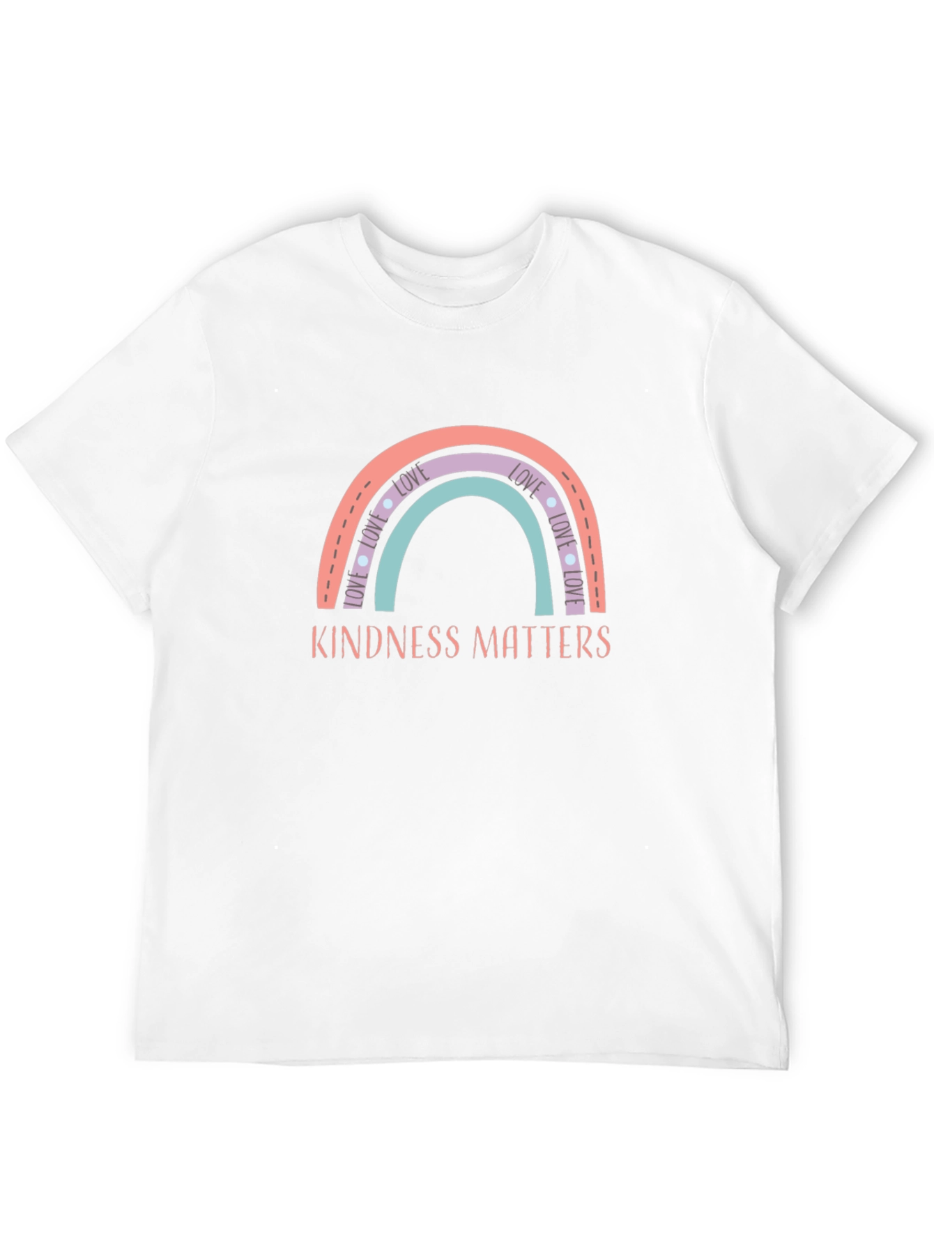 Kindness Matters Rainbow Graphic Tee