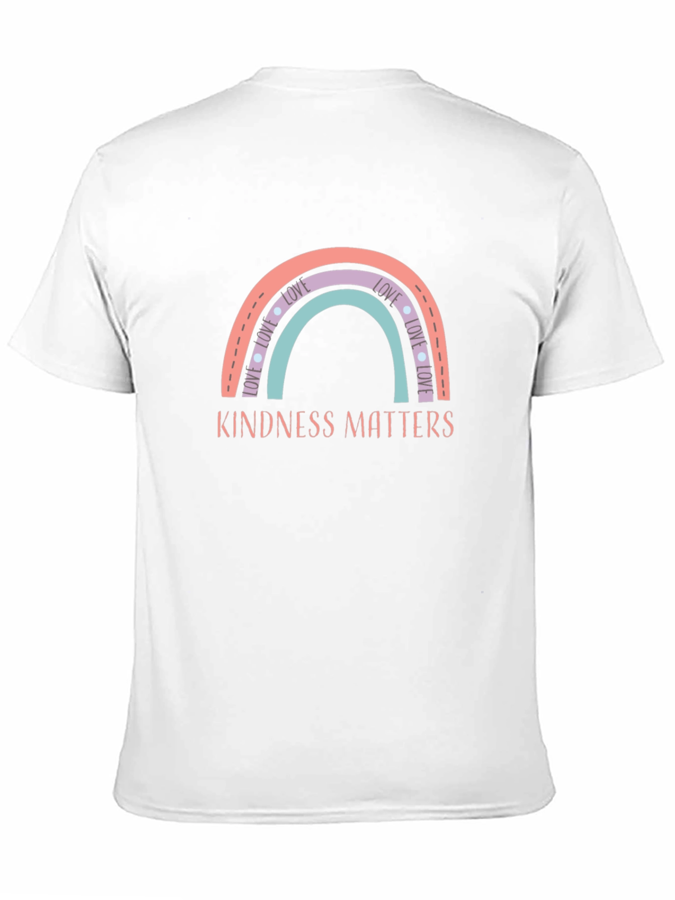 Kindness Matters Rainbow Graphic Tee
