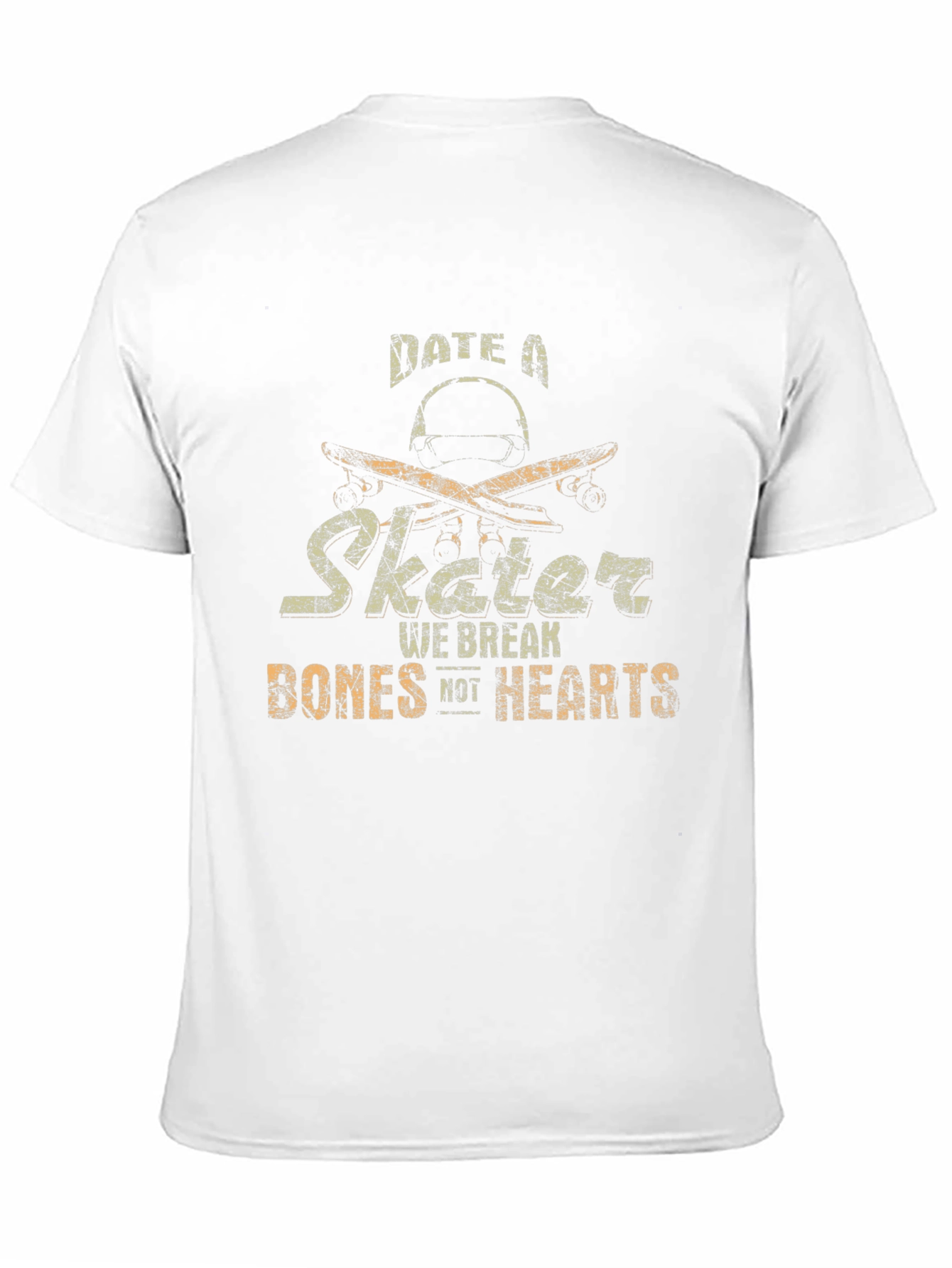 Date a Skater Black Graphic T-Shirt