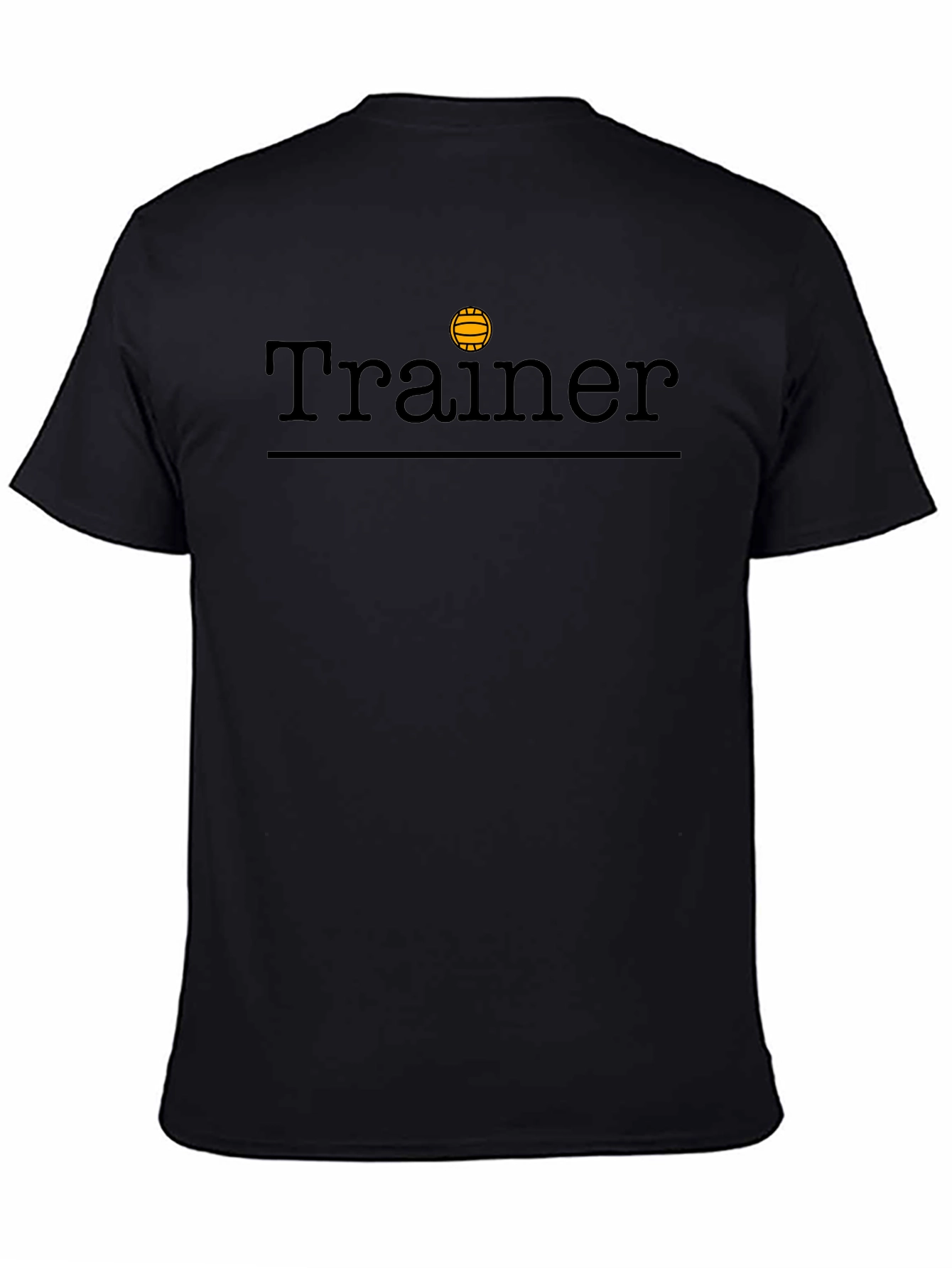 Trainer Graphic T-Shirt - Premium Black Cotton